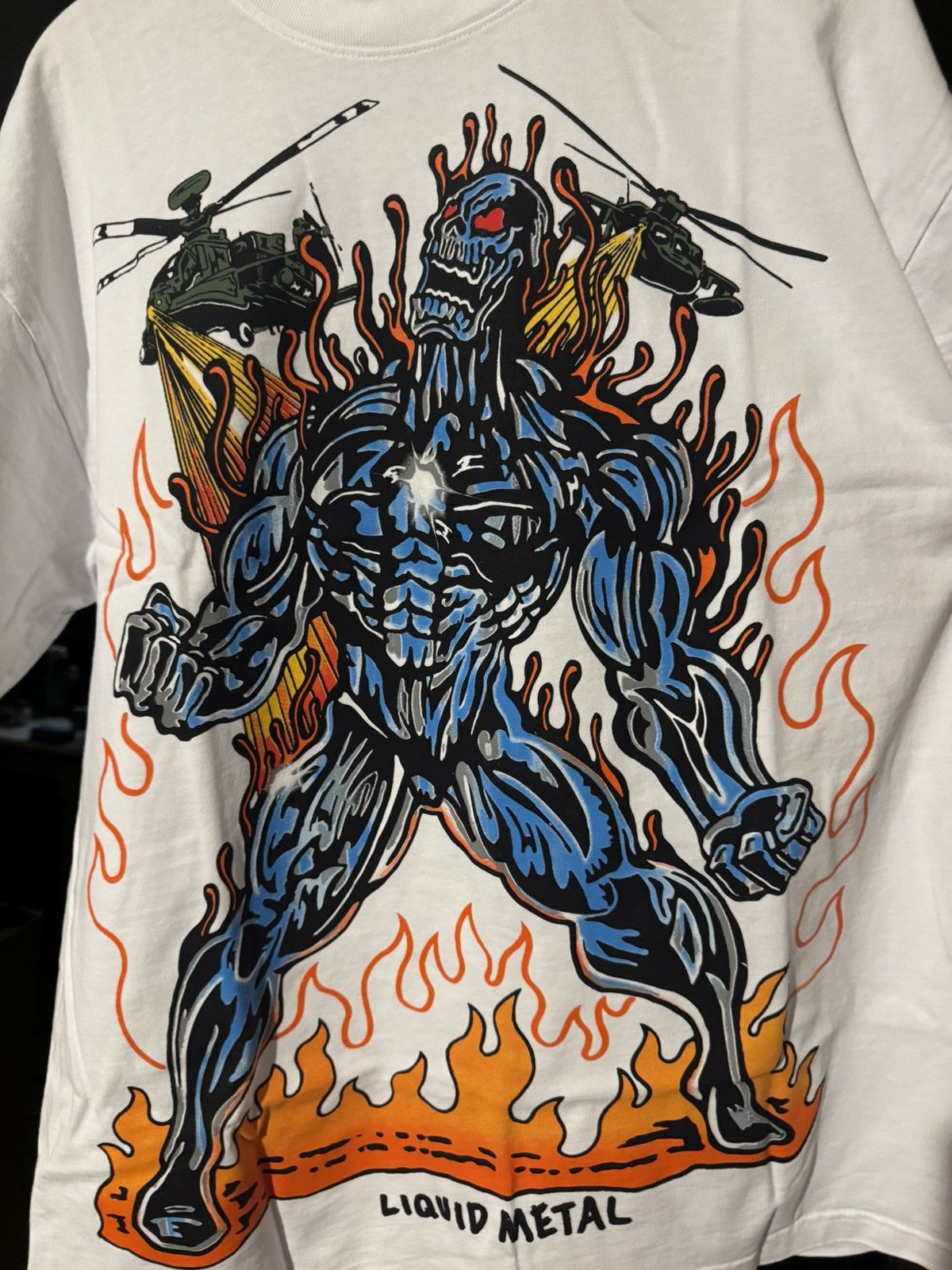 Warren Lotas Warren Lotas Liquid Metal T-shirt Size US XL / EU 56 / 4 - 5 Thumbnail