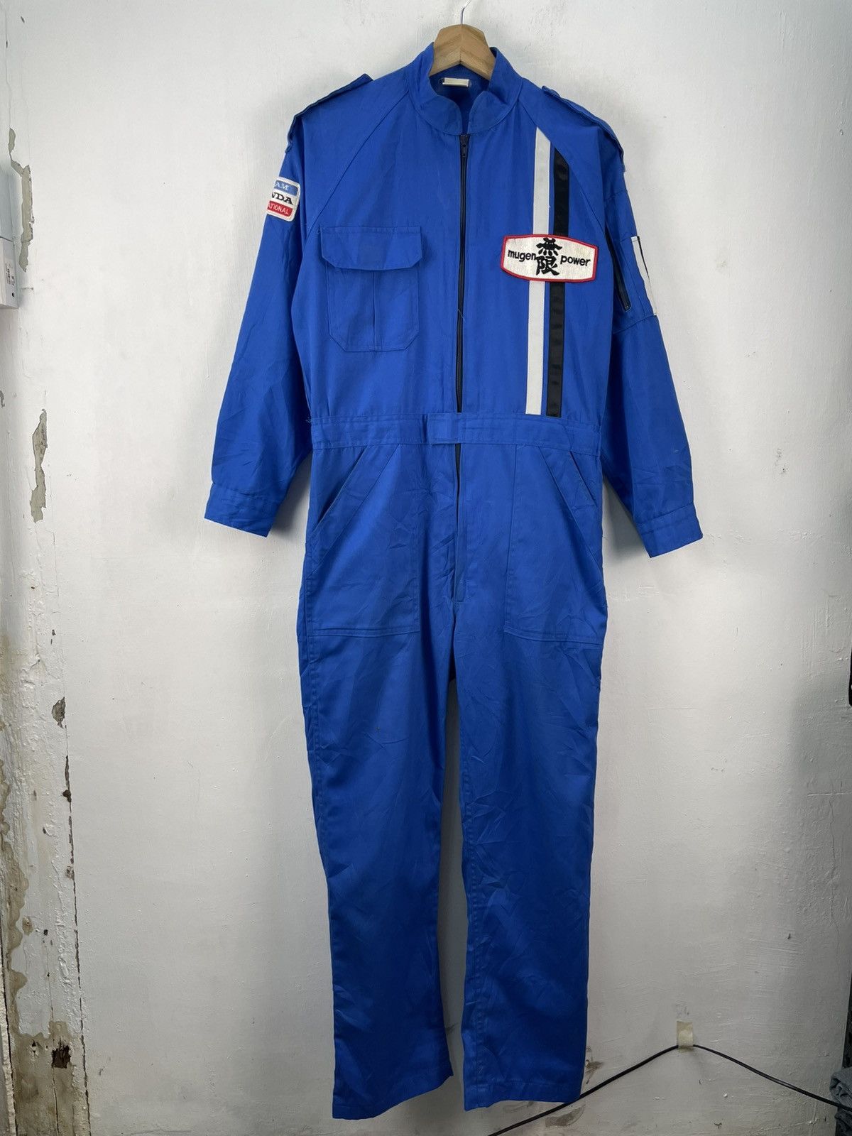 Honda × Vintage Vintage Mugen Honda Jumpsuit Racing Suit Coverall Size US 30 / EU 46 - 11 Thumbnail