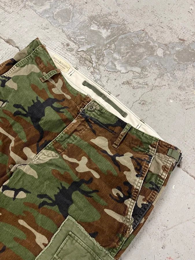 Polo Ralph Lauren Ralph Lauren Denim & Supply Corduroy Camo Cargo Pants Size US 33 - 6 Thumbnail