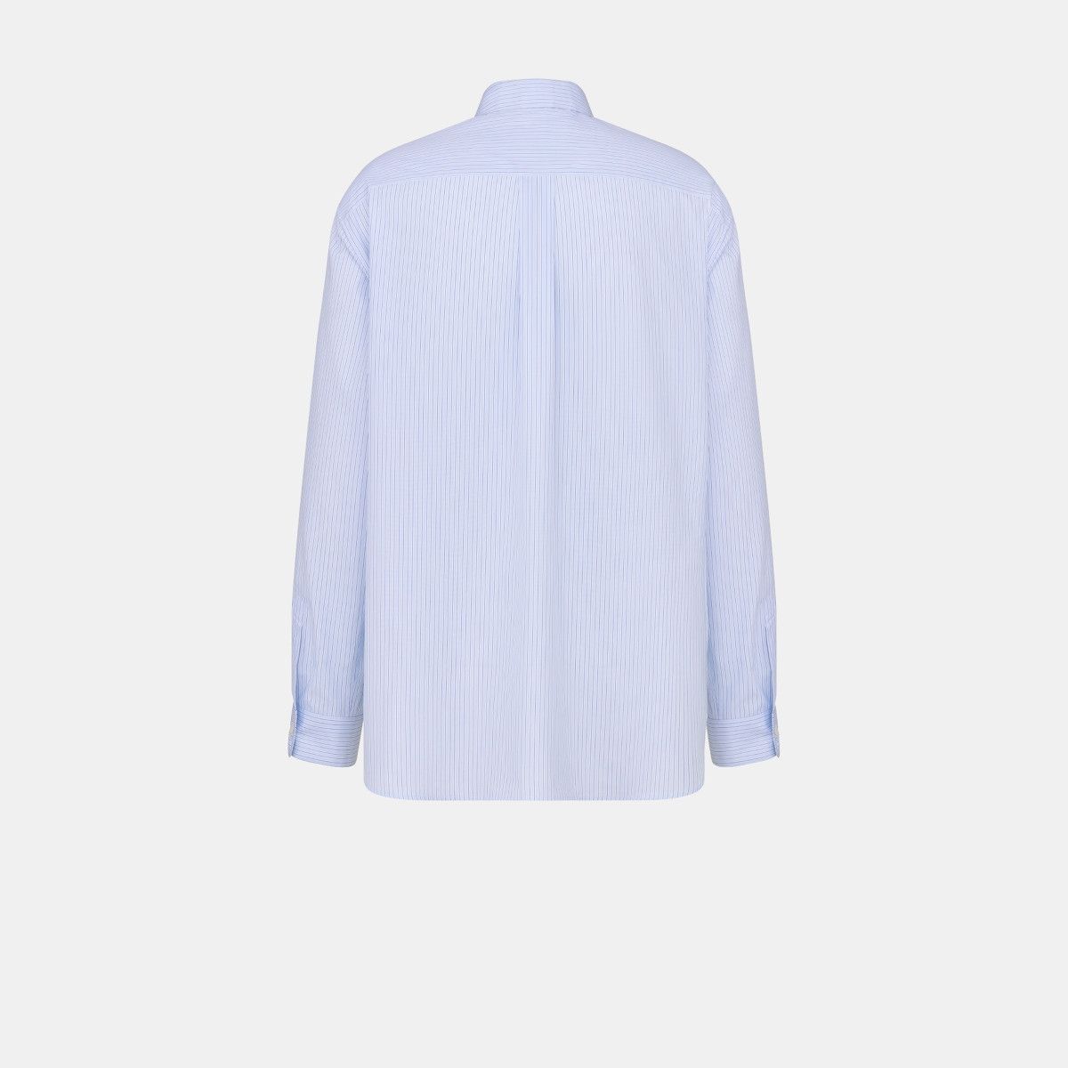 Dior o1bcso1str0226 Couture Embroidery Shirt in Light Blue Size US XL / EU 56 / 4 - 2 Thumbnail