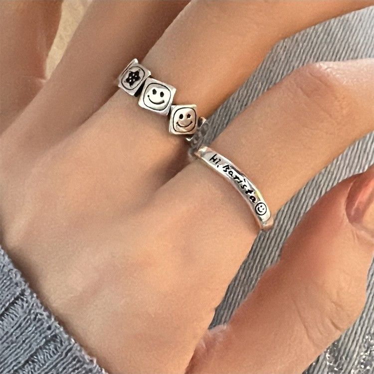 Jewelry New Trend Jewelry Rings Open Size Chrome Ring (Size 7-13) Size ONE SIZE - 3 Thumbnail