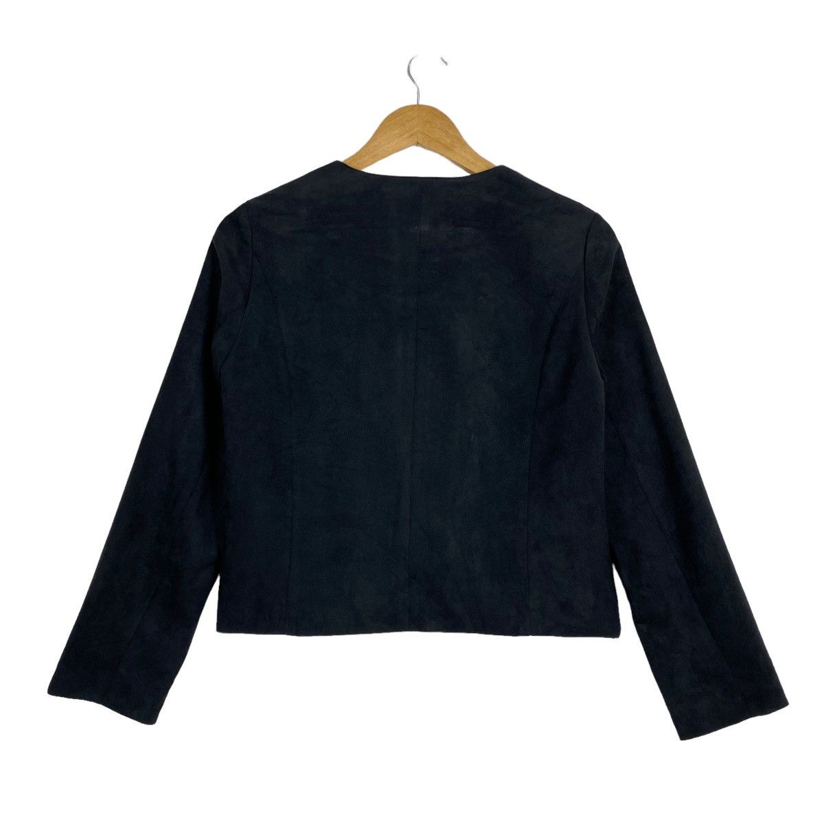 Japanese Brand × Yohji Yamamoto INED BY YOHJI YAMAMOTO ZIPPER CROPPED COAT JACKET Size US S / EU 44-46 / 1 - 9 Thumbnail