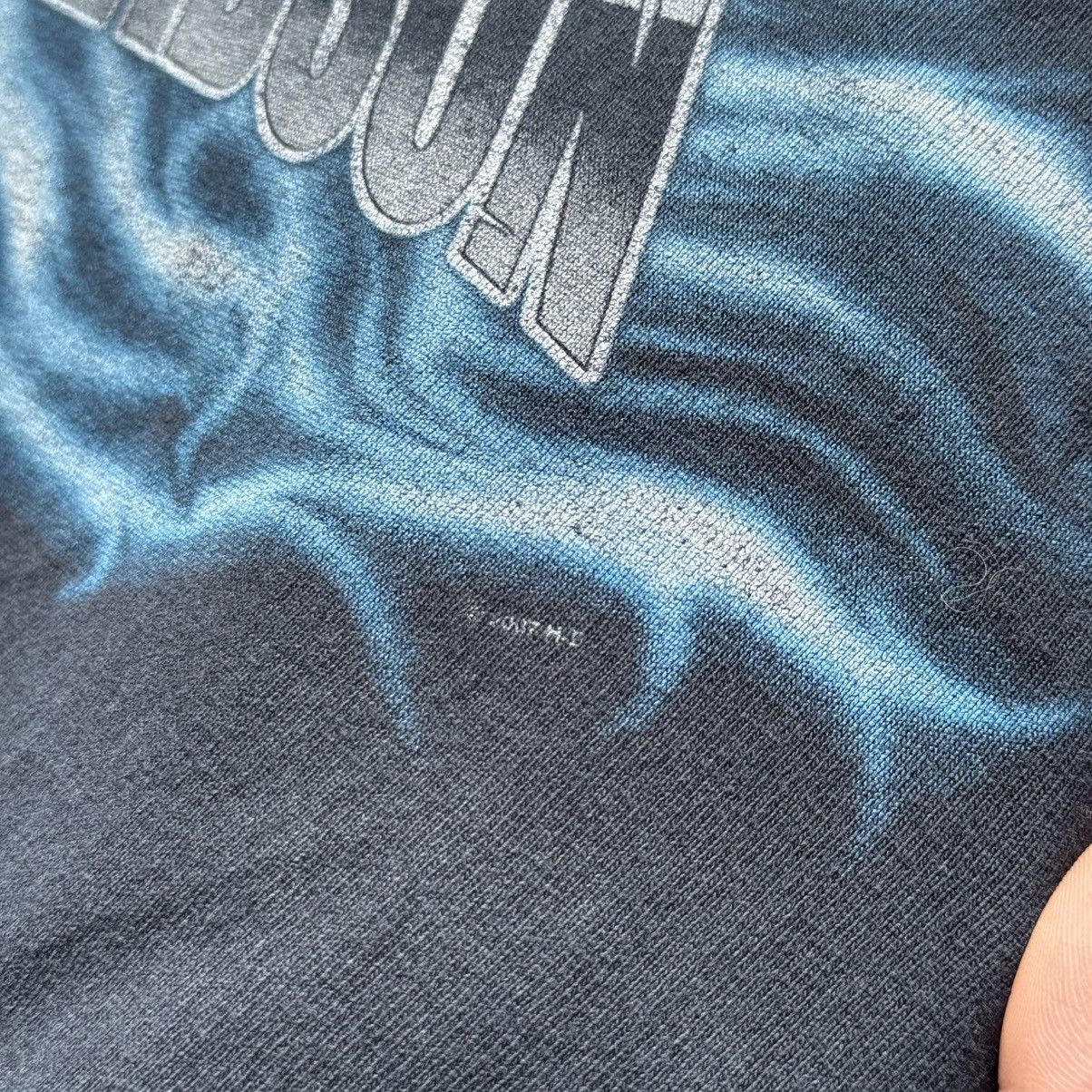 Harley Davidson 2007 Harley Davidson Washed Thrashed Longsleeve Flames Vtg Size US XL / EU 56 / 4 - 5 Thumbnail
