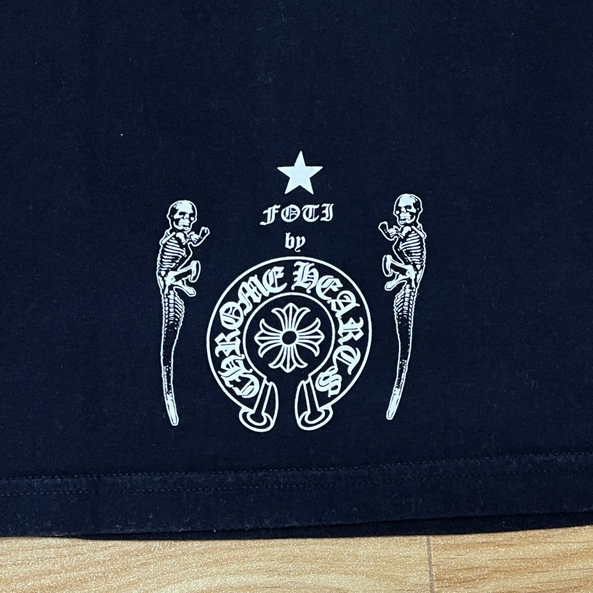 Chrome Hearts Chrome Hearts X Foti logo Tee Size US M / EU 48-50 / 2 - 3 Thumbnail
