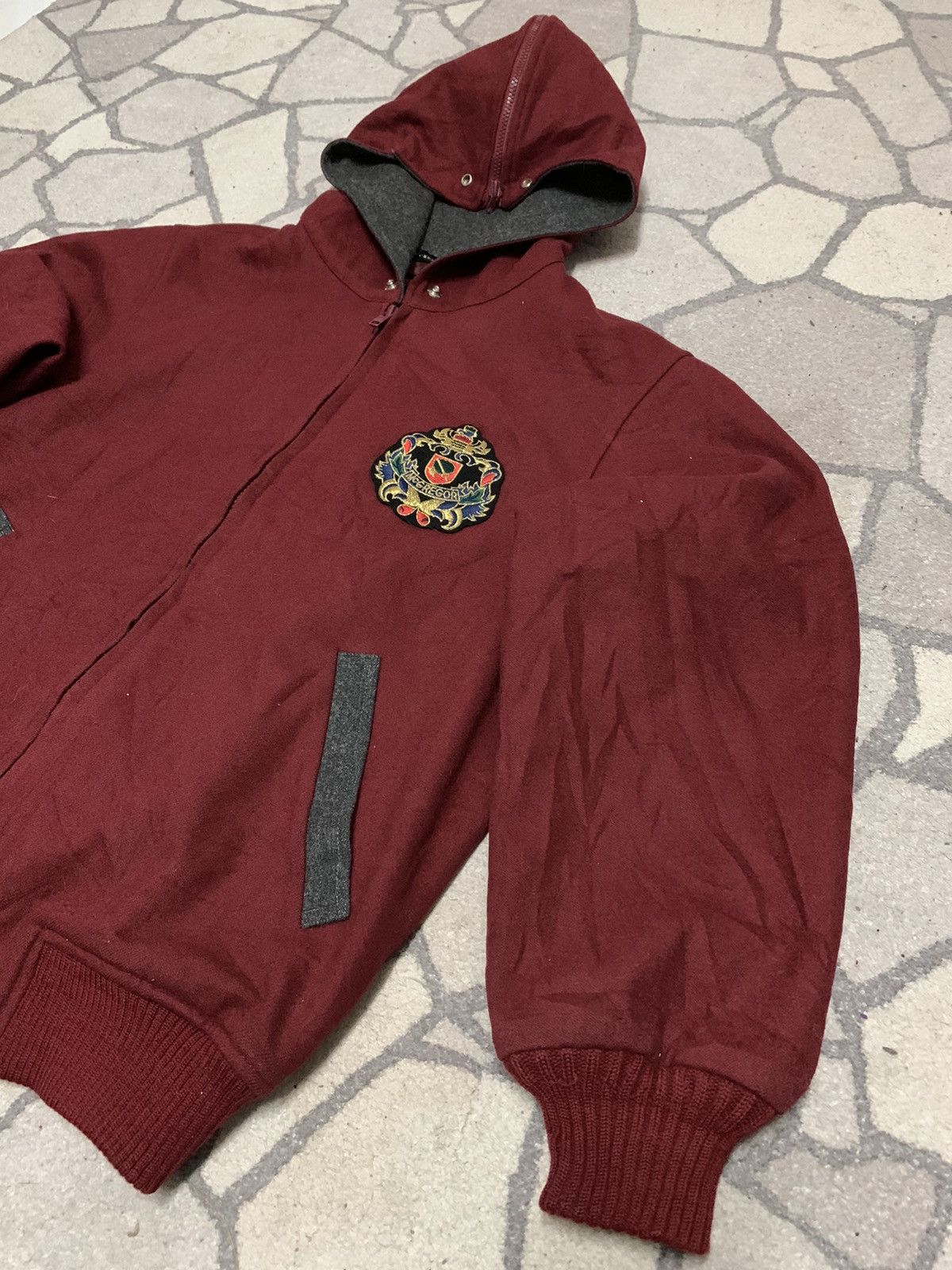 McGregor × Vintage McGregor Varsity Jacket Hoodie Wool Size US M / EU 48-50 / 2 - 2 Thumbnail