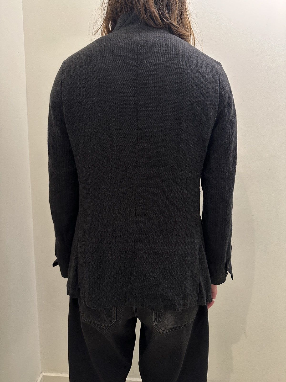 Geoffrey B. Small Linen 3 button Jacket Size 48R - 9 Thumbnail