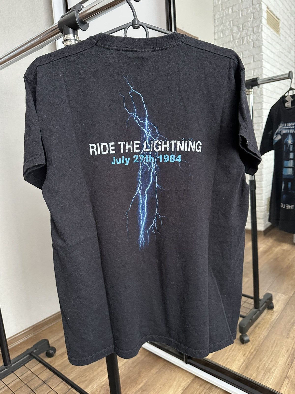 Metallica Metallica Ride The Lightning Vintage Band T-Shirt Tee 2000s Size US M / EU 48-50 / 2 - 6 Thumbnail