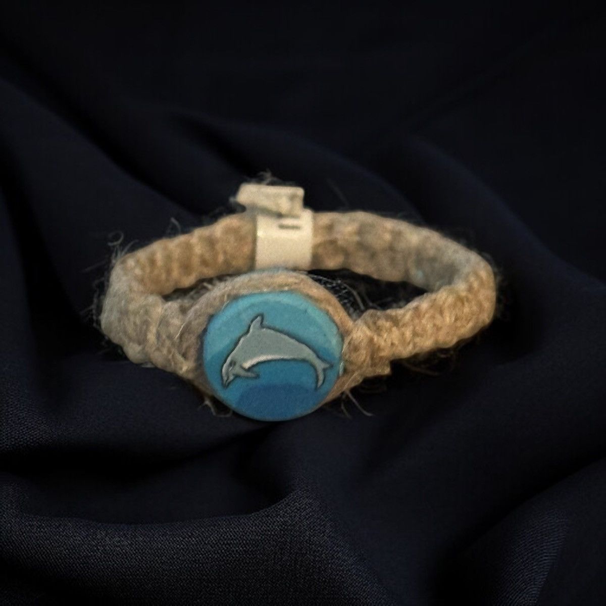 Other Woven hemp resin dolphin ring Size ONE SIZE - 1 Thumbnail