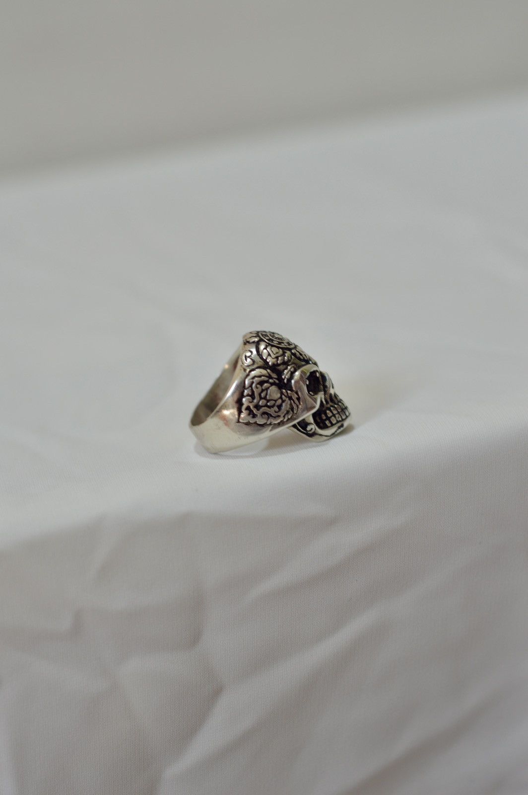 Other Skull silver 925 Ring Size ONE SIZE - 6 Thumbnail
