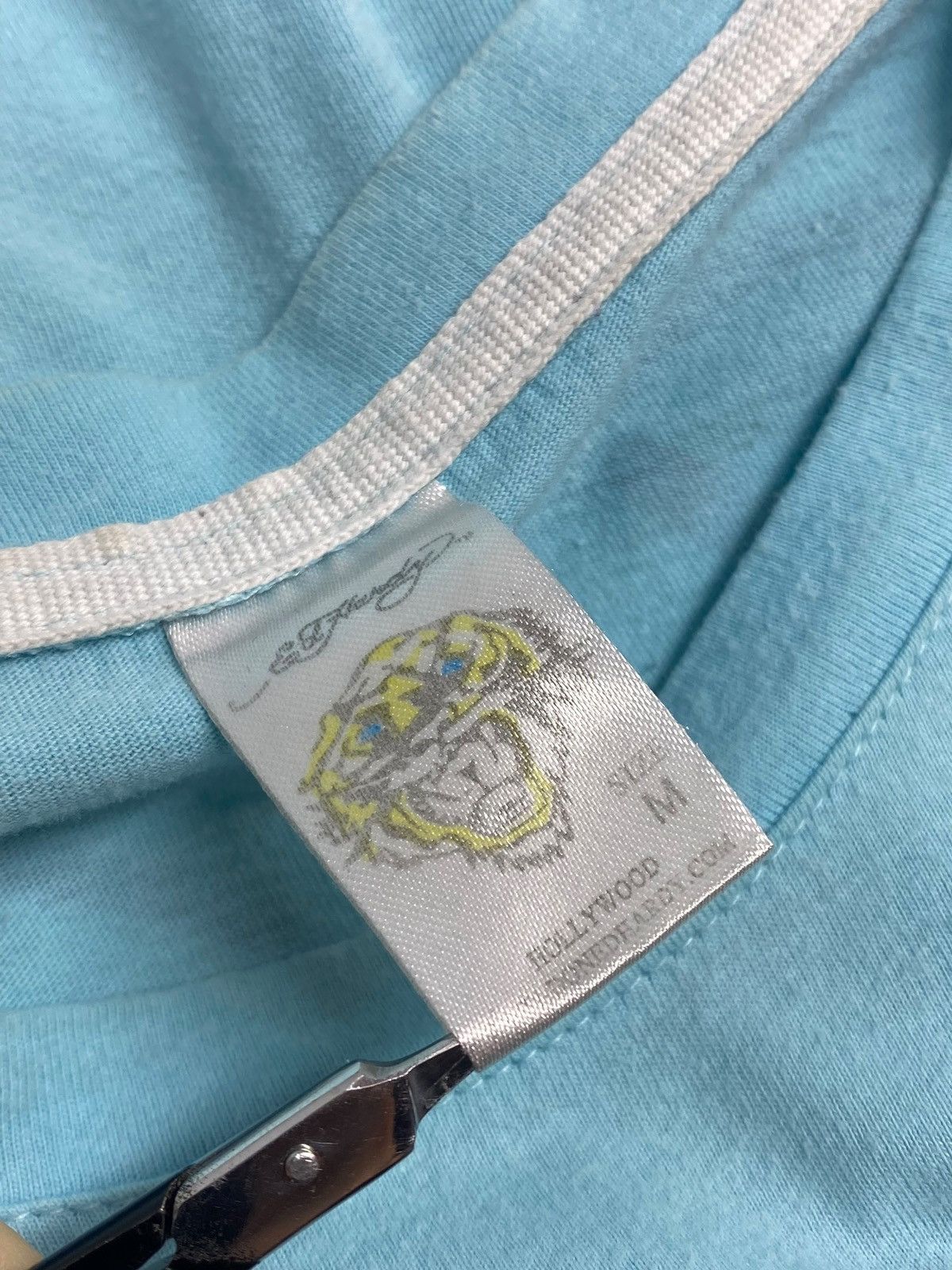 Ed Hardy 🔥 Y2K ED HARDY RHINESTONE TEE TATTOO STYLE ROCKSTAR VIBES Size US M / EU 48-50 / 2 - 14 Thumbnail