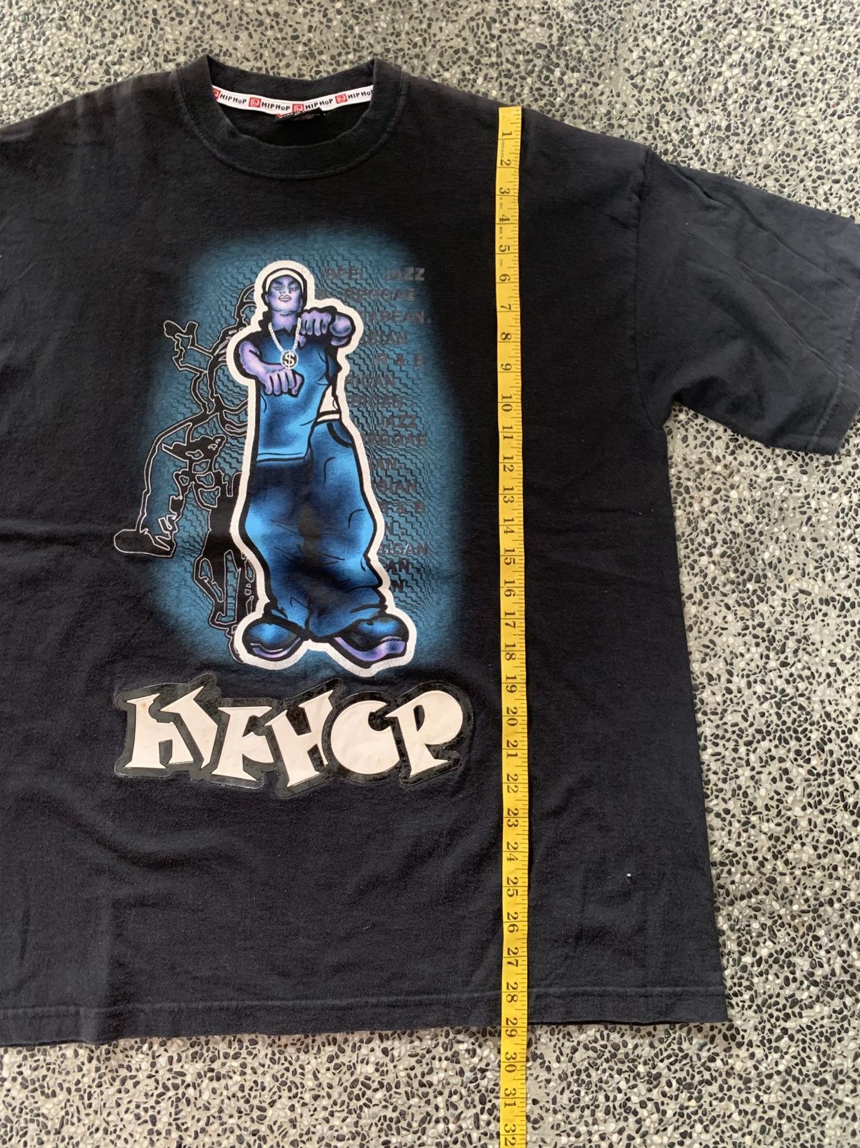 Rap Tees × Vintage Vintage Hip Hop Y2k Style / Streetwear / Baggy Style T shirt Size US XL / EU 56 / 4 - 9 Thumbnail