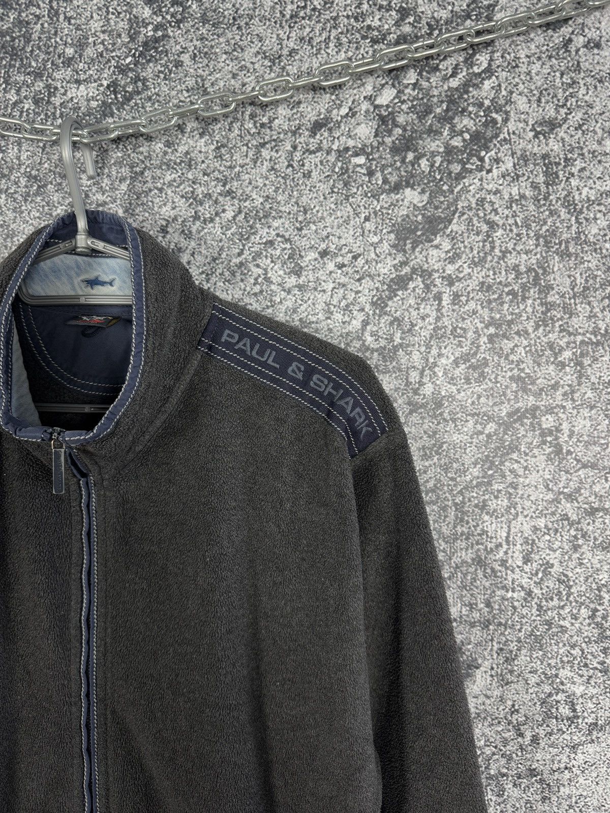 Paul & Shark Men’s Paul Shark Full Zip Fleece Jacket Italy Vintage Size S Size US S / EU 44-46 / 1 - 2 Thumbnail