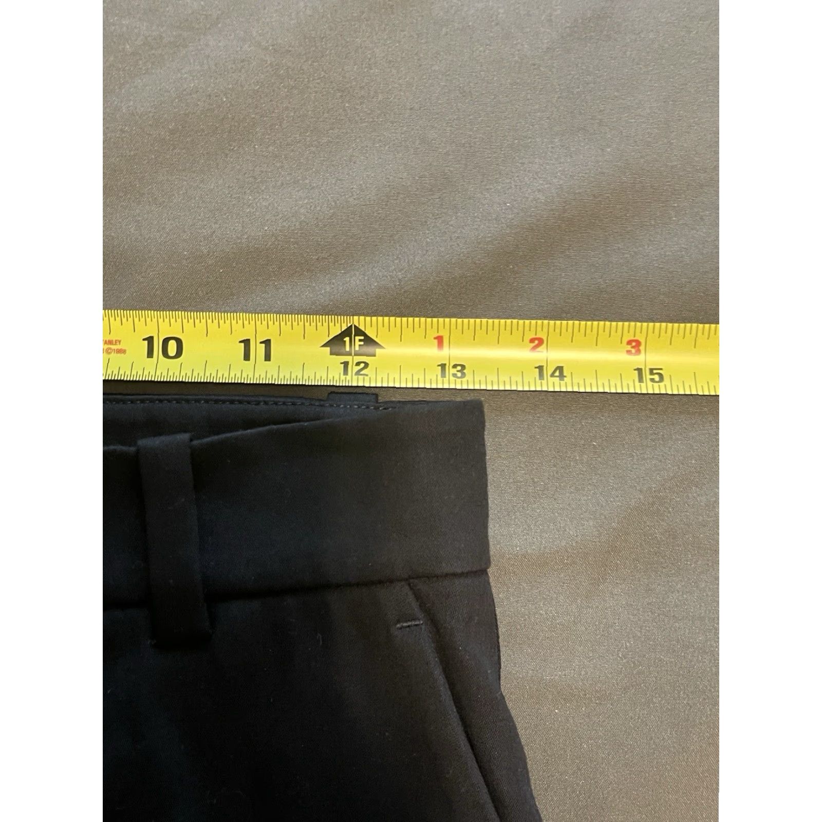 Cos VINTAGE COS Women Pants Size 4 Black Twill Dress Pants City Style Formal Work Casual Size 27" / US 4 / IT 40 - 7 Thumbnail