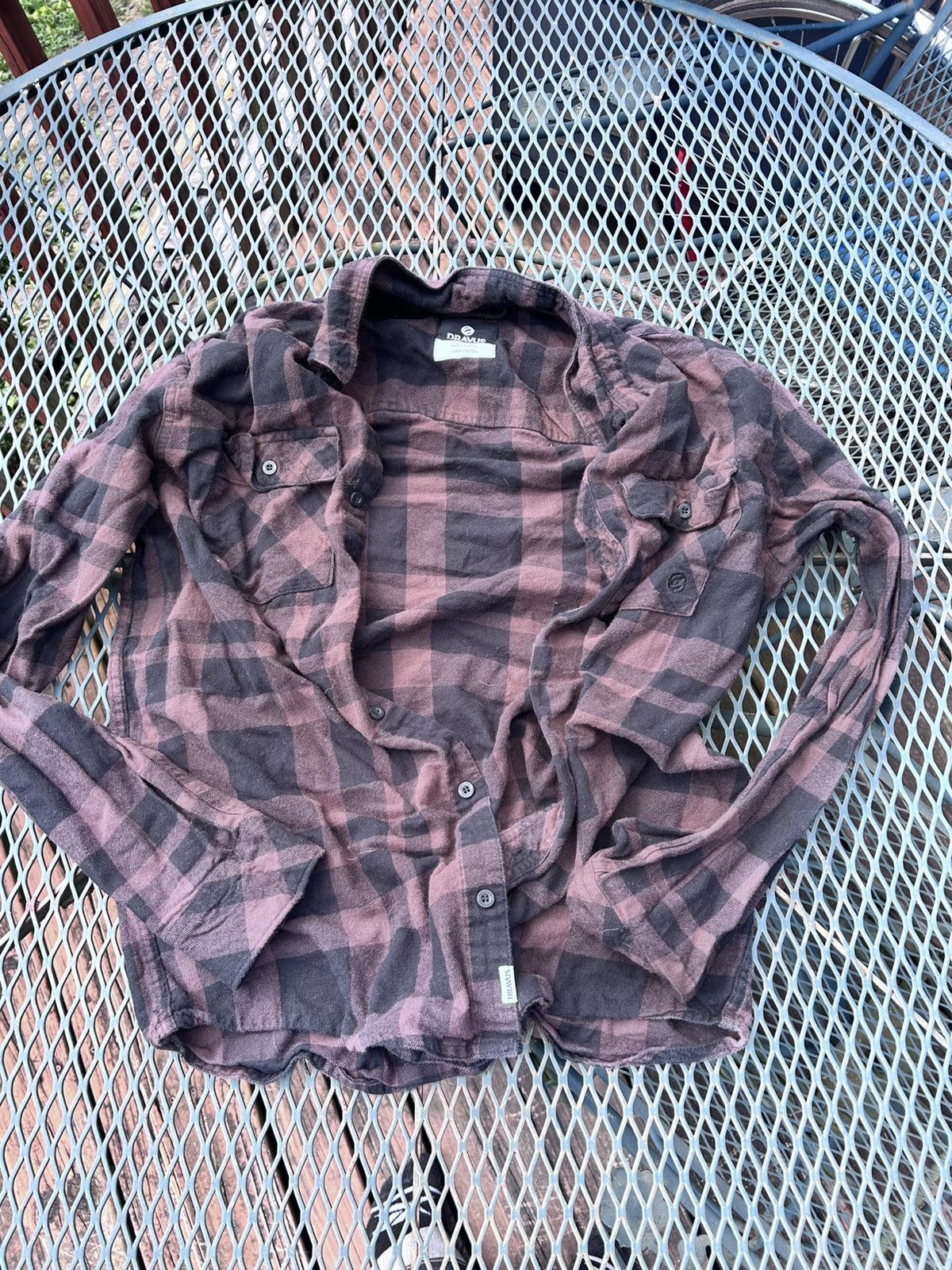 Dravus BROWN AND BLACK DRAVUS FLANNEL Size US L / EU 52-54 / 3 - 1 Thumbnail