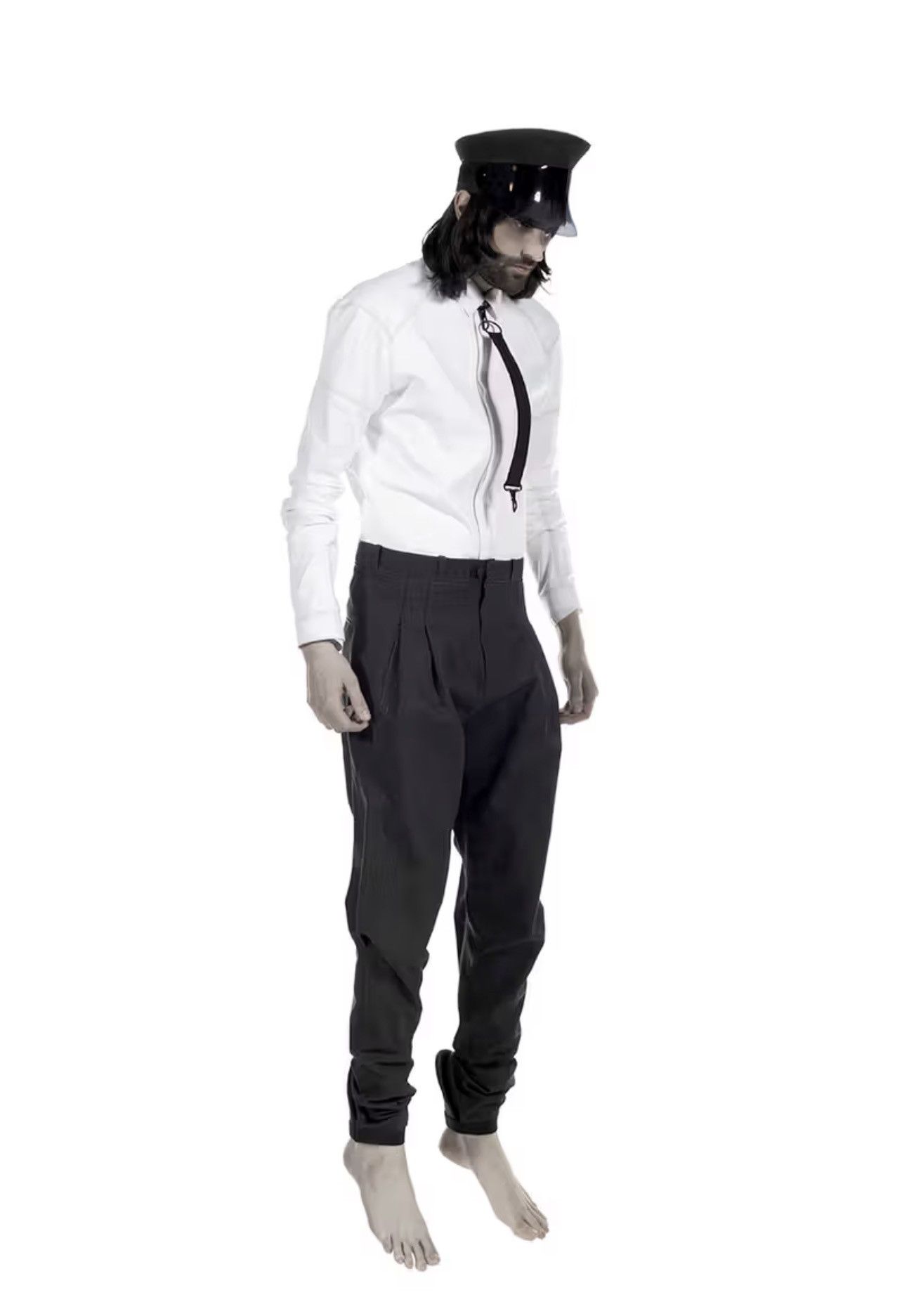 Aitor Throup Double face wool pleated trousers *ALTERED* Size US 32 / EU 48 - 1 Thumbnail