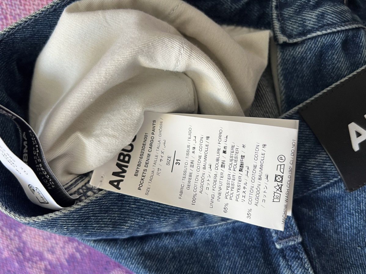 Ambush Design Ambush Denim Cargo Pants Size US 31 - 5 Thumbnail