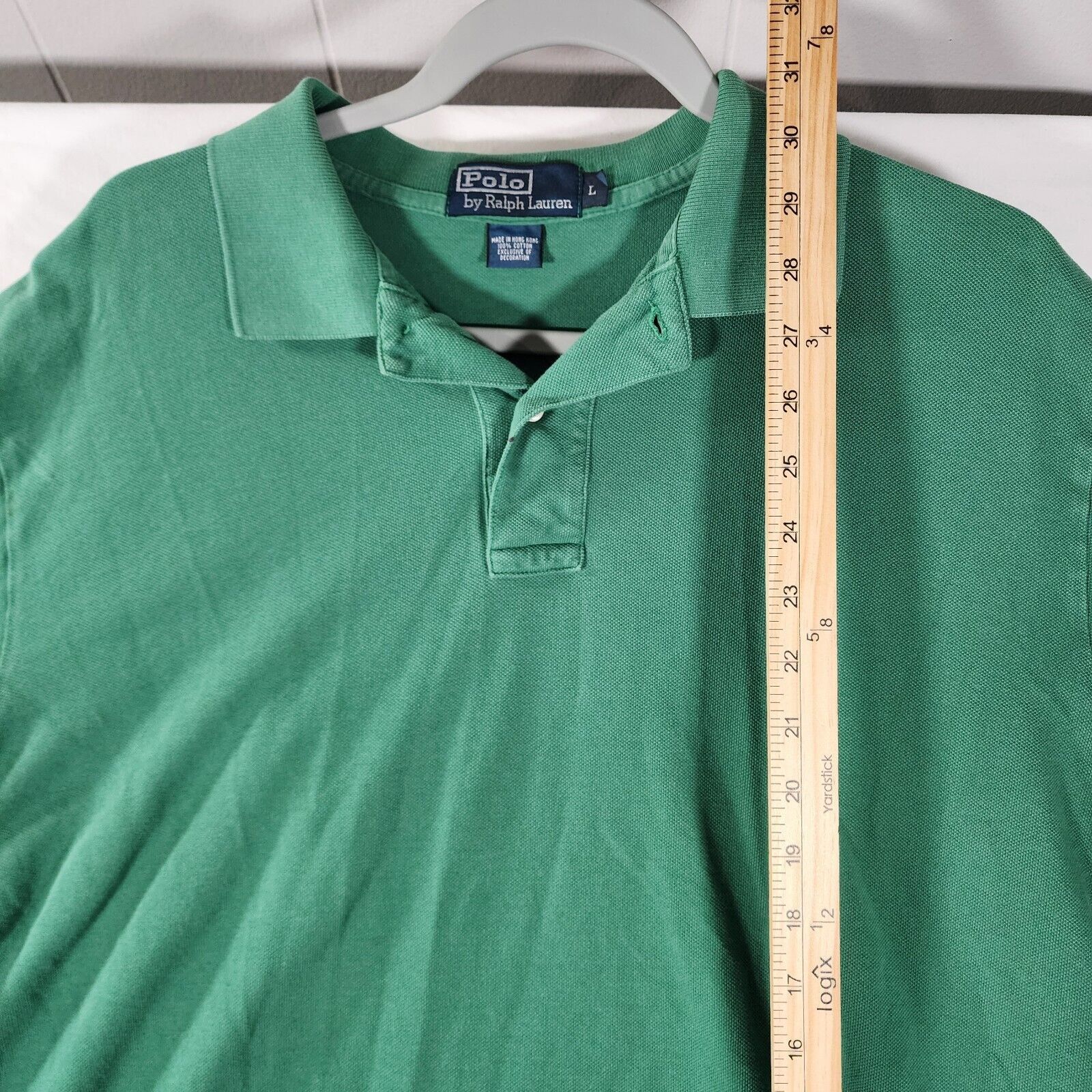 Ralph Lauren Polo by Ralph Lauren Long Sleeved Polo Emerald Green Size US L / EU 52-54 / 3 - 9 Thumbnail