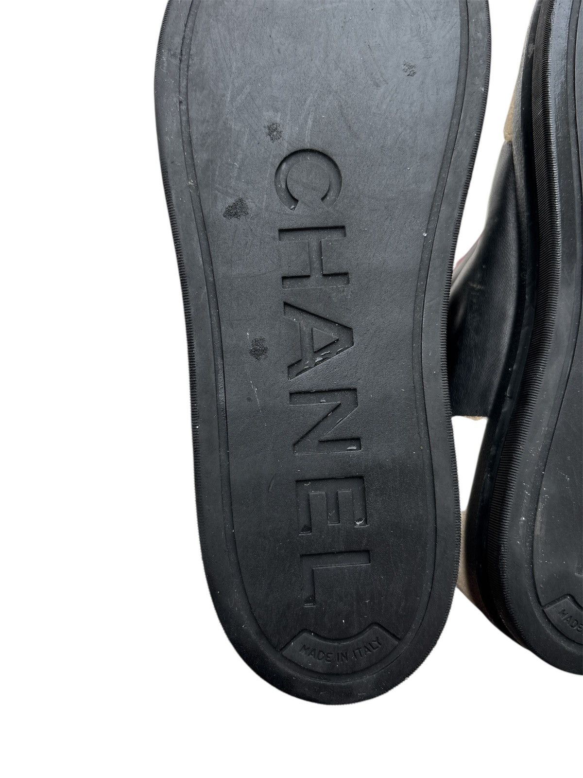 Chanel 2020 Interlocking CC Logo Sneakers Size US 7.5 / EU 40-41 - 7 Thumbnail