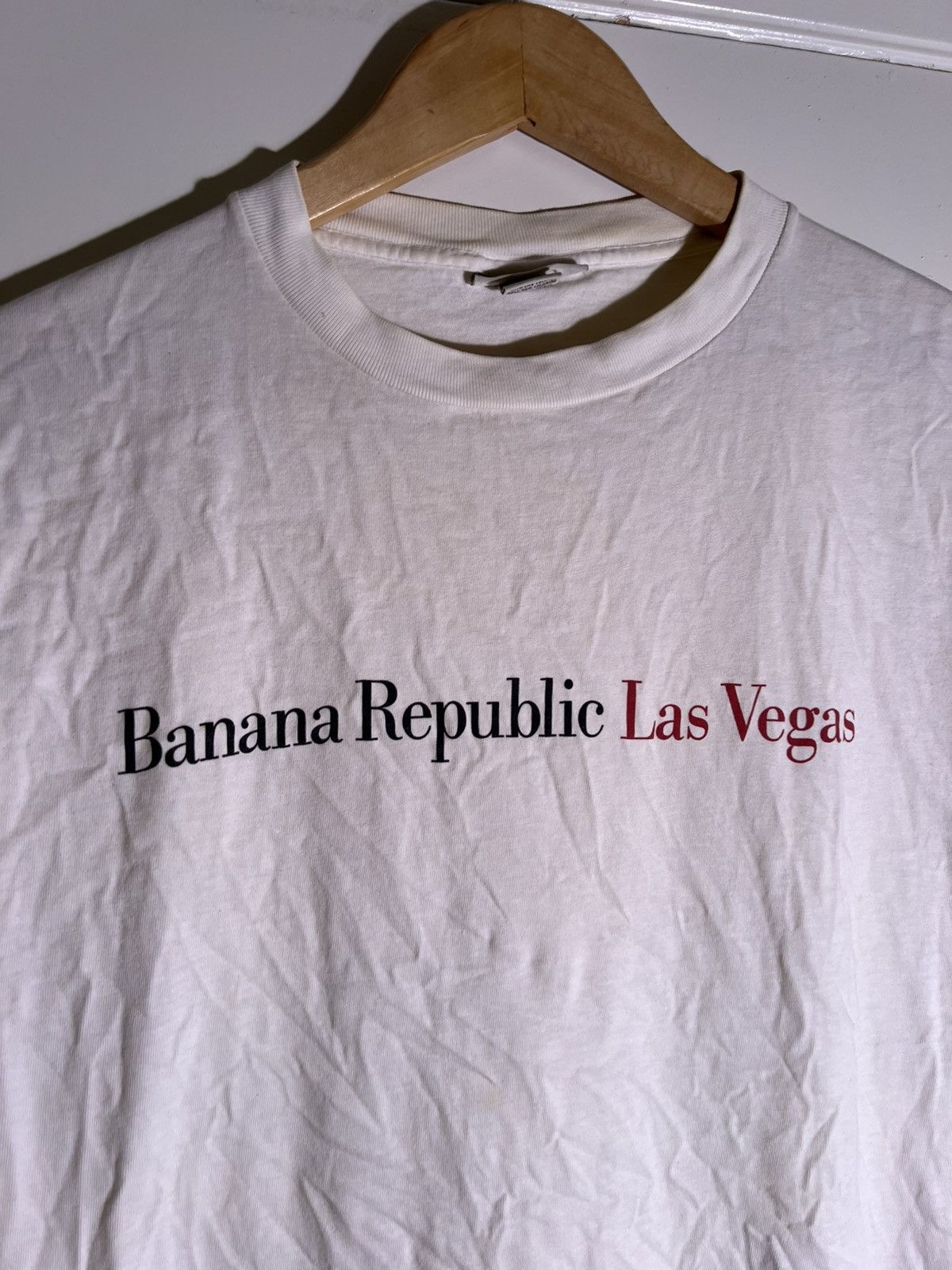 Vintage 90’s 2000’s Y2K VTG Vintage Banana Republic Las Vegas Shirt Size US XL / EU 56 / 4 - 3 Thumbnail