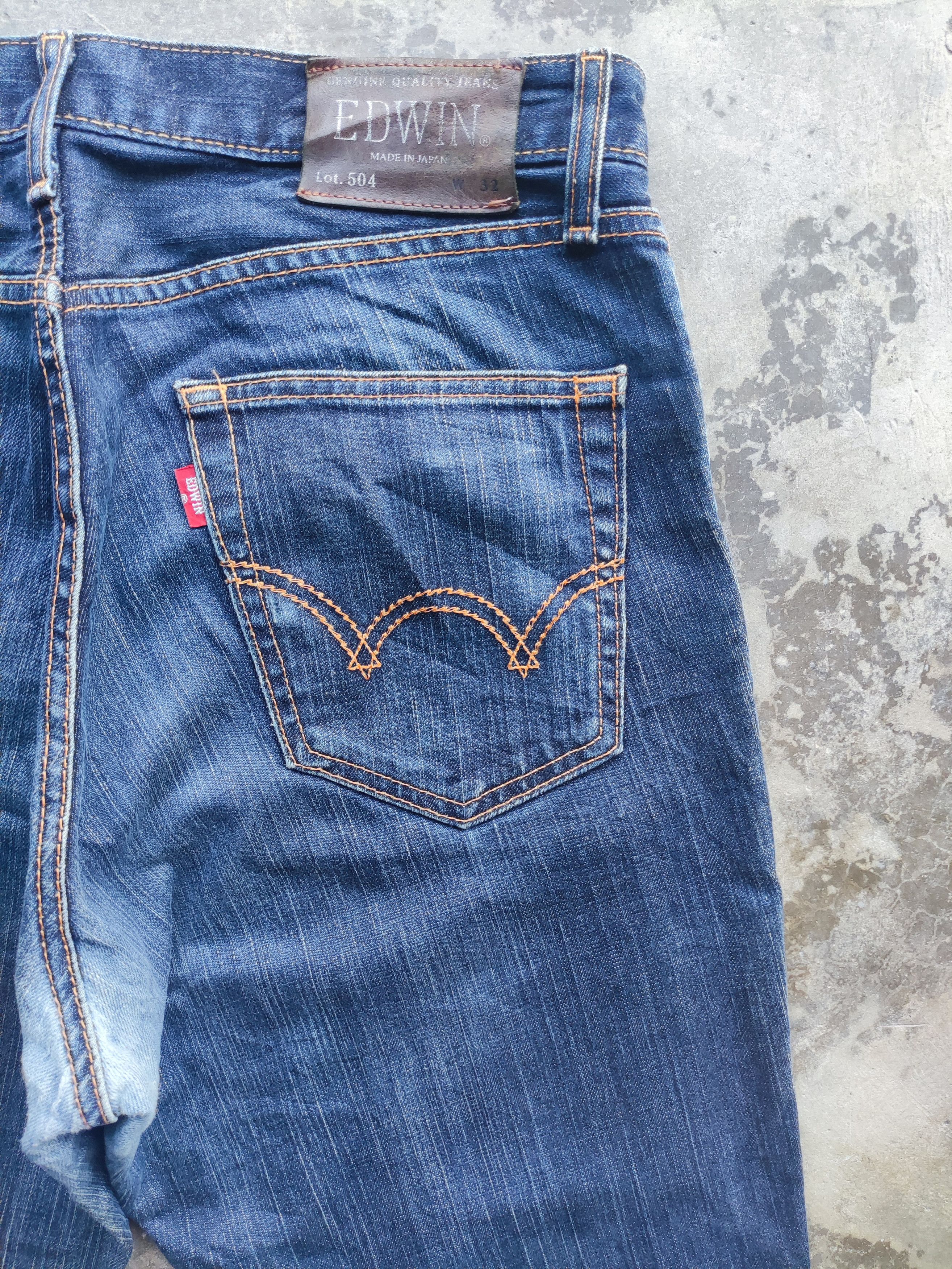 Edwin Vintage Edwin Brand Buggy Denim Faded Pants Size US 36 / EU 52 - 11 Thumbnail
