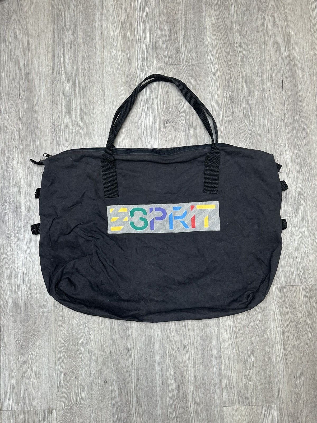 Esprit Vintage Vintage 80s Esprit tote bag cross body duffle spellout 90s Grailed