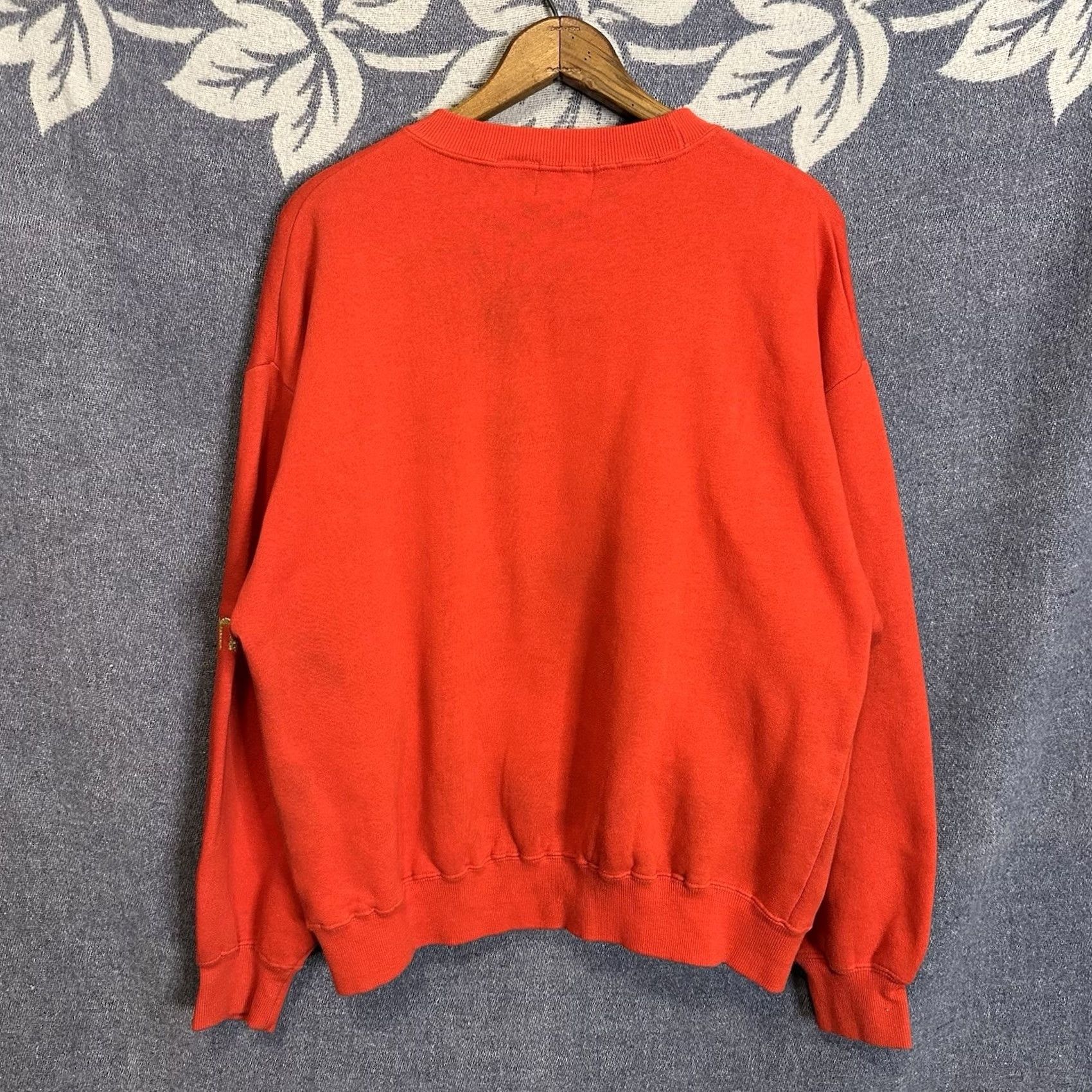 Vintage VINTAGE Coca-Cola Sweatshirt M Men Crew Neck 80s Red Cotton Fleece Pullover Size US M / EU 48-50 / 2 - 5 Thumbnail