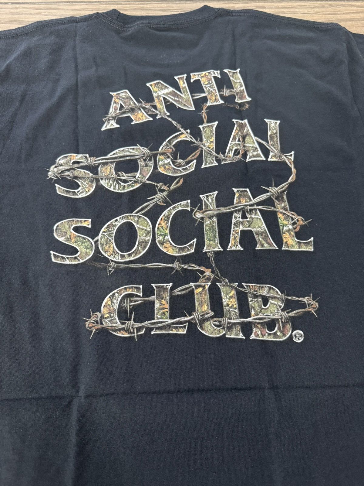 Anti Social Social Club × Designer ‼️ Anti Social Club ASSC Buck Tee Camo Barb Wire 2XL XXL ‼️ Size US XL / EU 56 / 4 - 3 Thumbnail
