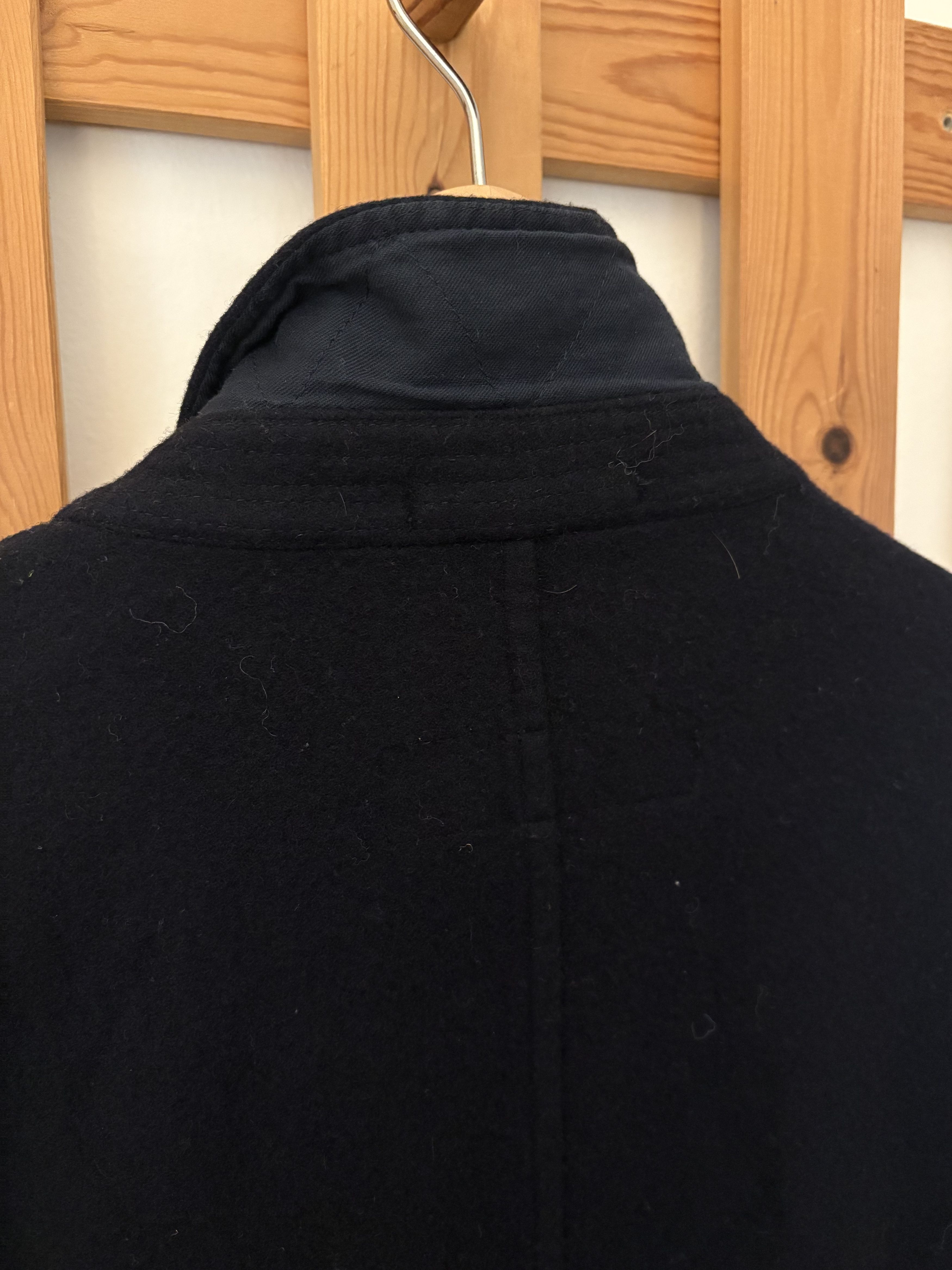Comme des Garcons Homme Plus AW93 Cropped Wool Zip Jacket Size US L / EU 52-54 / 3 - 3 Thumbnail