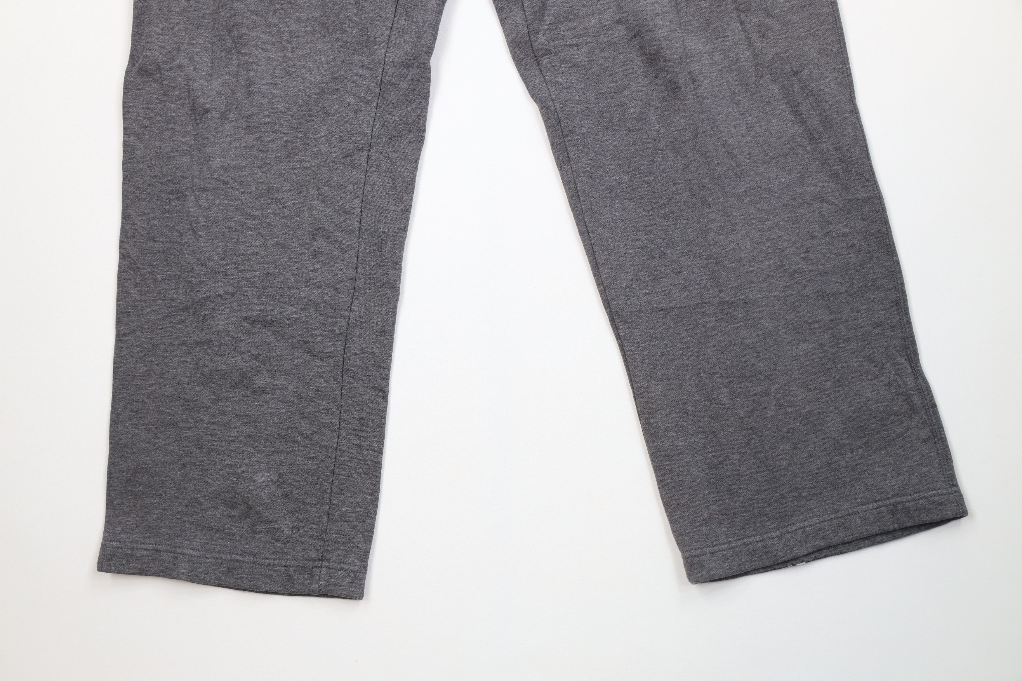 Nike Vintage Nike Scott Mini Swoosh Wide Leg Sweatpants Gray Size US 34 / EU 50 - 4 Thumbnail