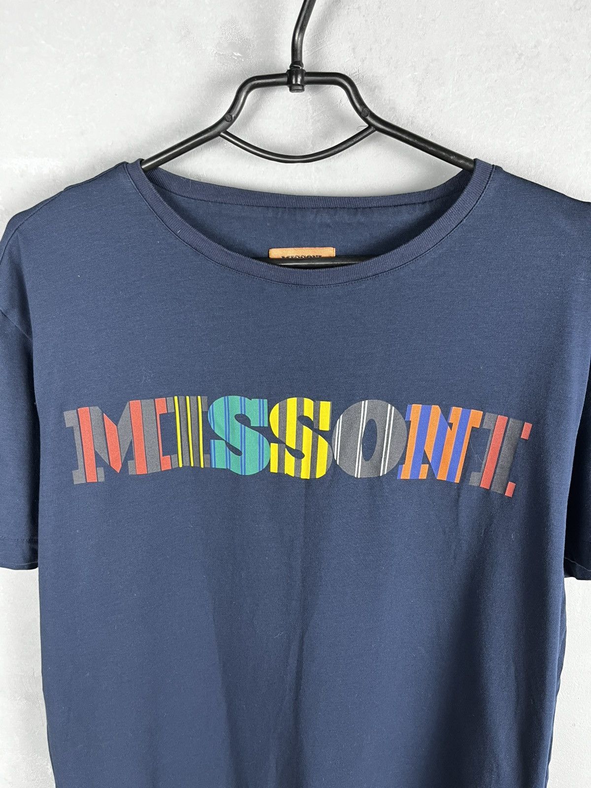 Missoni Missoni t shirt big logo size m Size US M / EU 48-50 / 2 - 3 Thumbnail