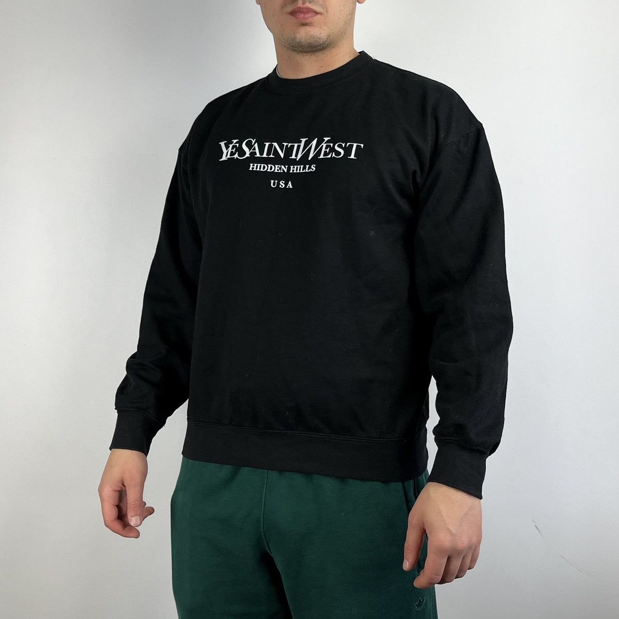 Rap Tees YesaintWest sweatshirt logo size small Size US S / EU 44-46 / 1 - 1 Thumbnail