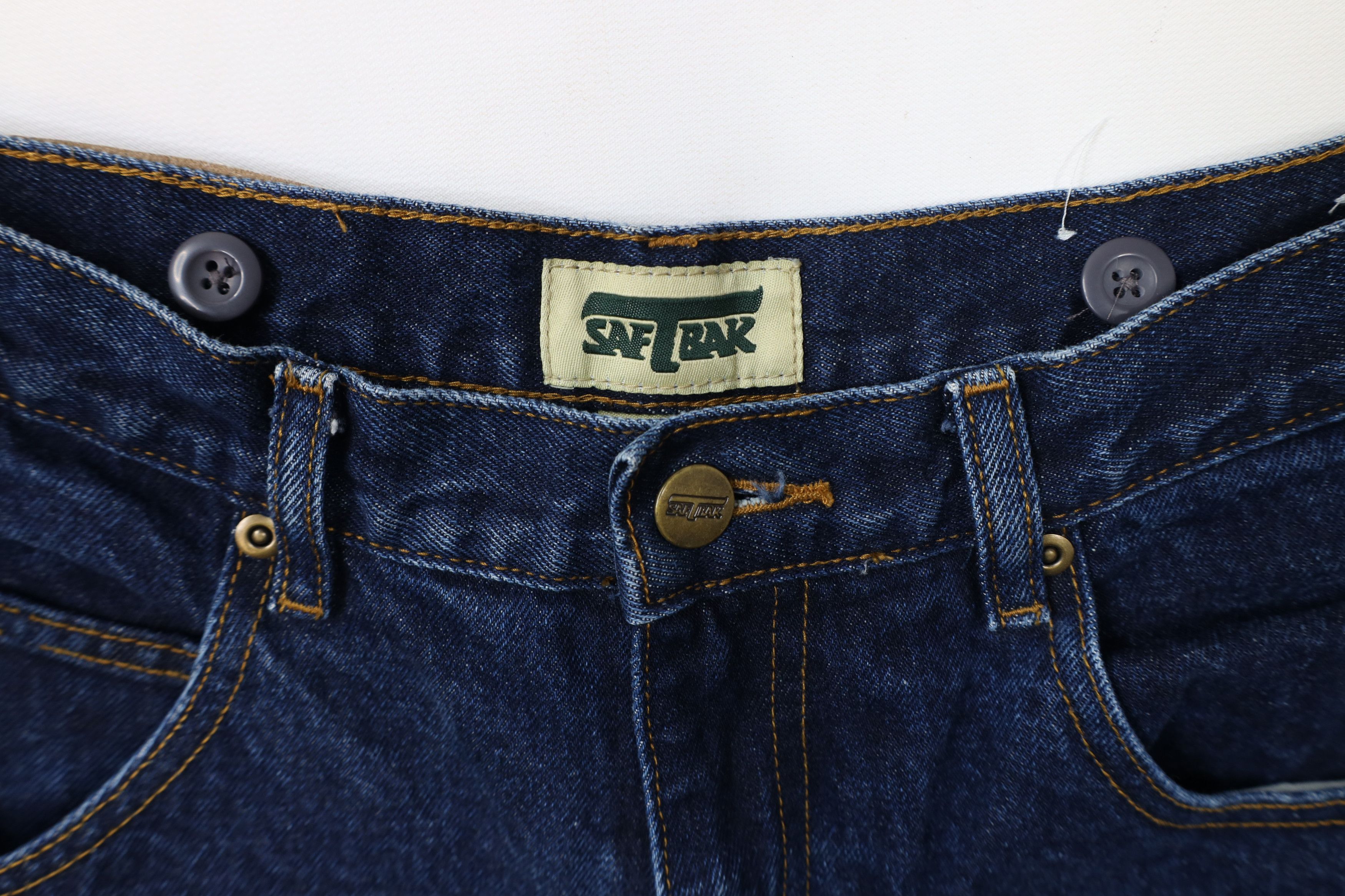 Vintage Vintage 90s Streetwear Flannel Lined Field Brush Denim Jeans Size US 30 / EU 46 - 8 Thumbnail