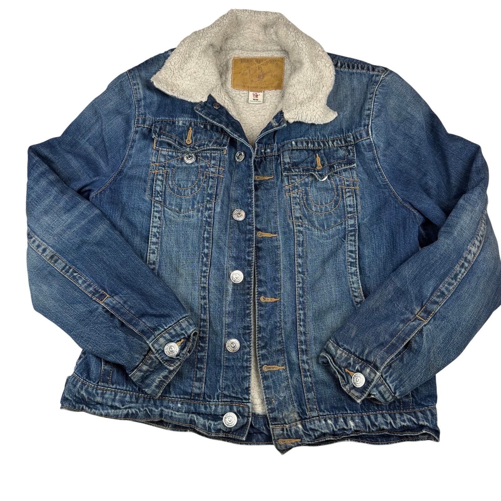 True Religion True Religion Sherpa Jimmy Big T | Grailed