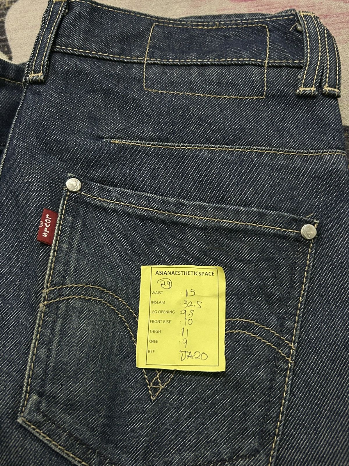 Levi's Y2k Levis Engineered Baggy Jeans Indigo Size US 29 - 12 Thumbnail