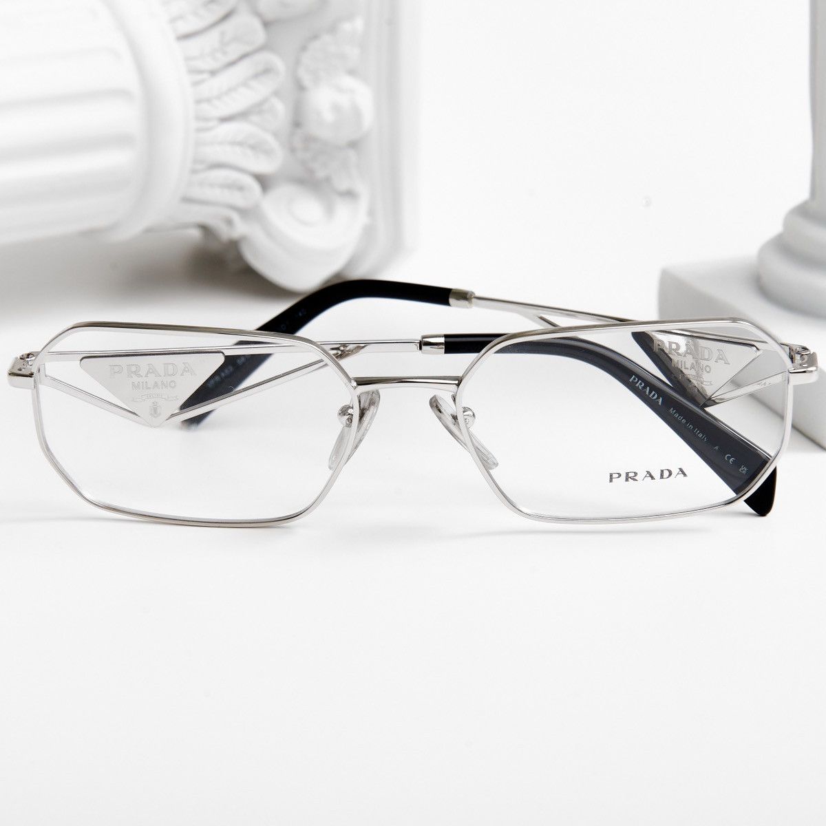 Prada PRADA 0PR A53V 1BC1O1 GLASSES Size ONE SIZE - 6 Thumbnail