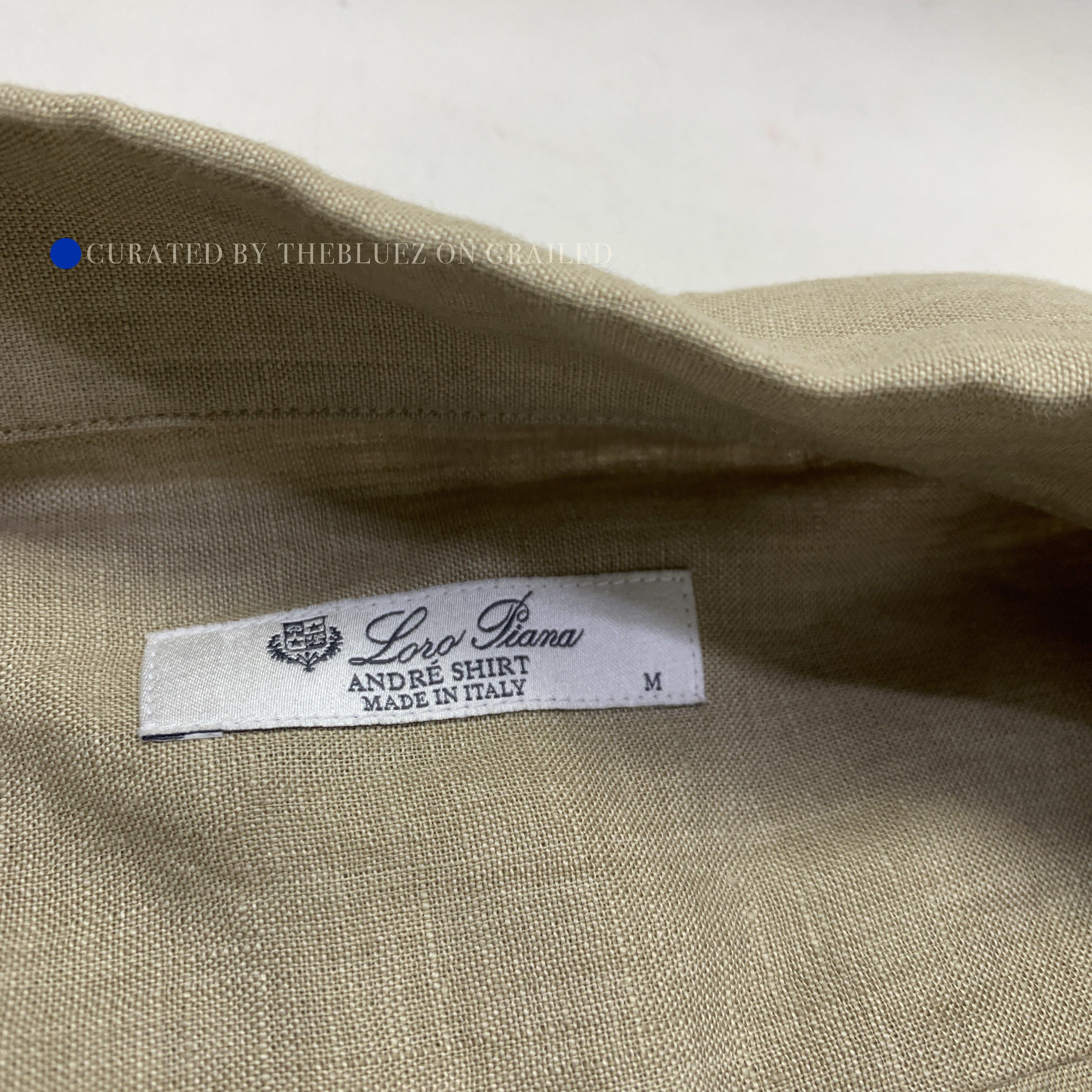 Loro Piana Beige Button-Up Shirt Size US M / EU 48-50 / 2 - 1 Thumbnail