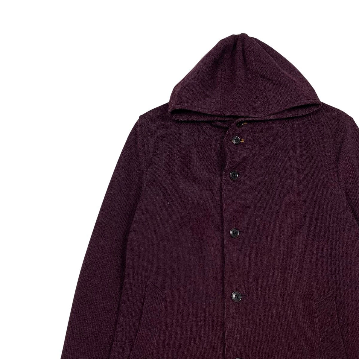 Boycott BOYCOTT Maroon Hooded Casual Jacket #2274-C101 Size US S / EU 44-46 / 1 - 6 Thumbnail