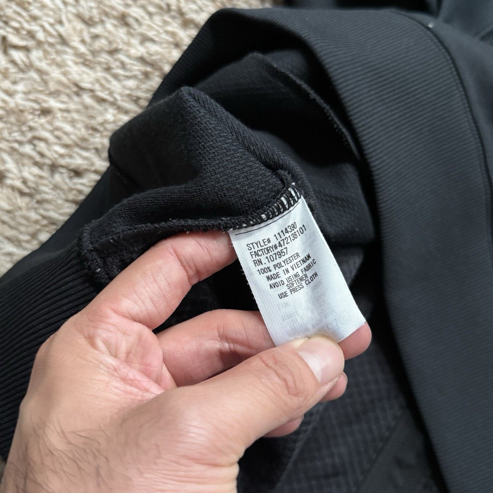 Montbell Mont Bell Mountain Jersey Jacket Full Zip Black 1114390 XL Size US XL / EU 56 / 4 - 6 Thumbnail
