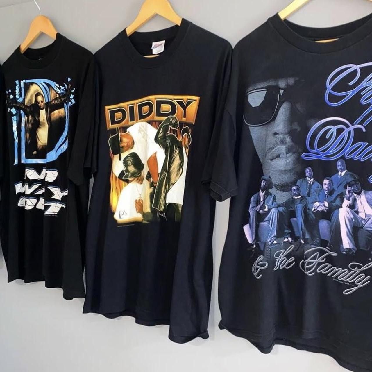 Vintage Diddy & Bad Boy puffy tour tee collection Size US L / EU 52-54 / 3 - 4 Thumbnail