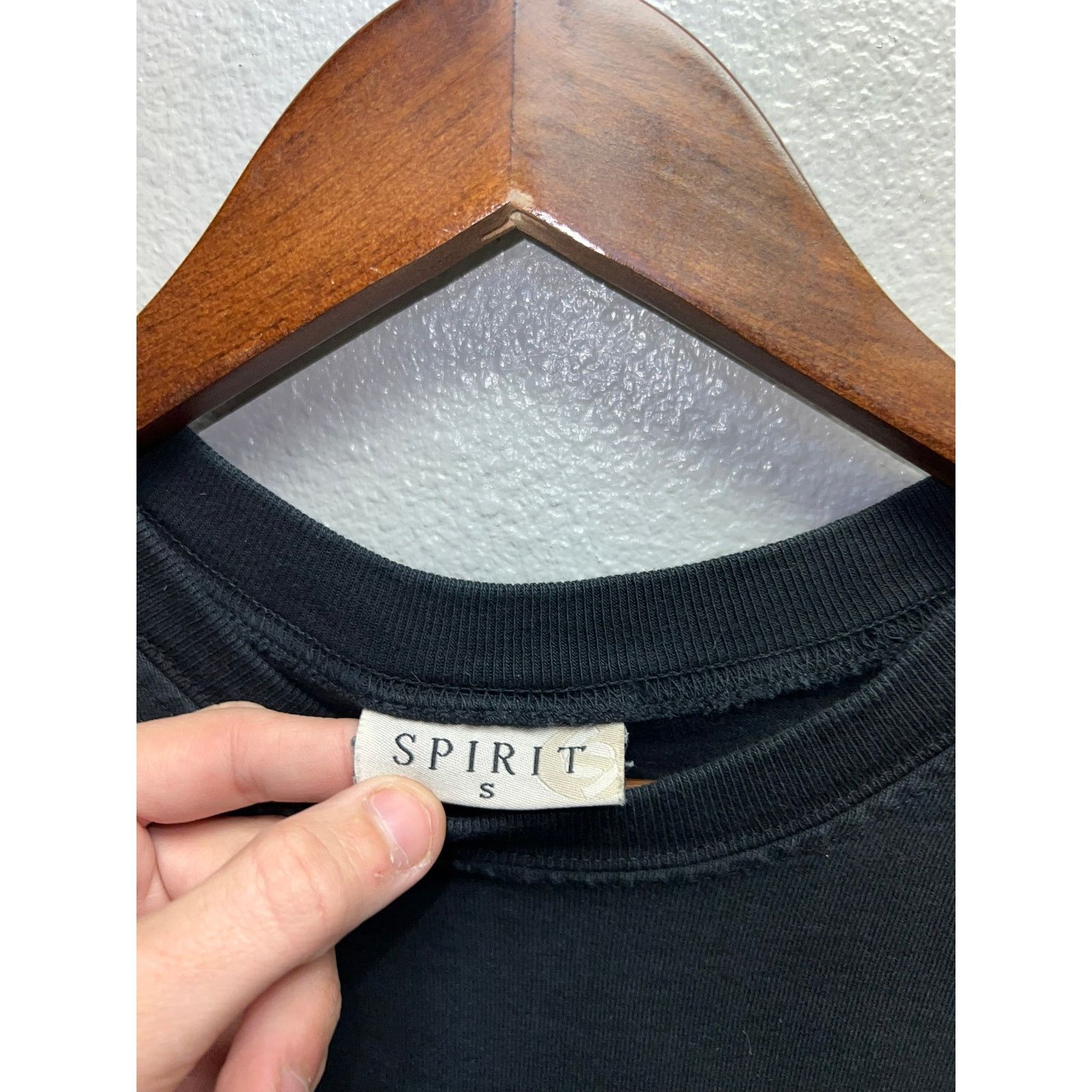 Vintage Harding University Long Sleeve Shirt Black Spirit Jersey S Size US S / EU 44-46 / 1 - 6 Thumbnail