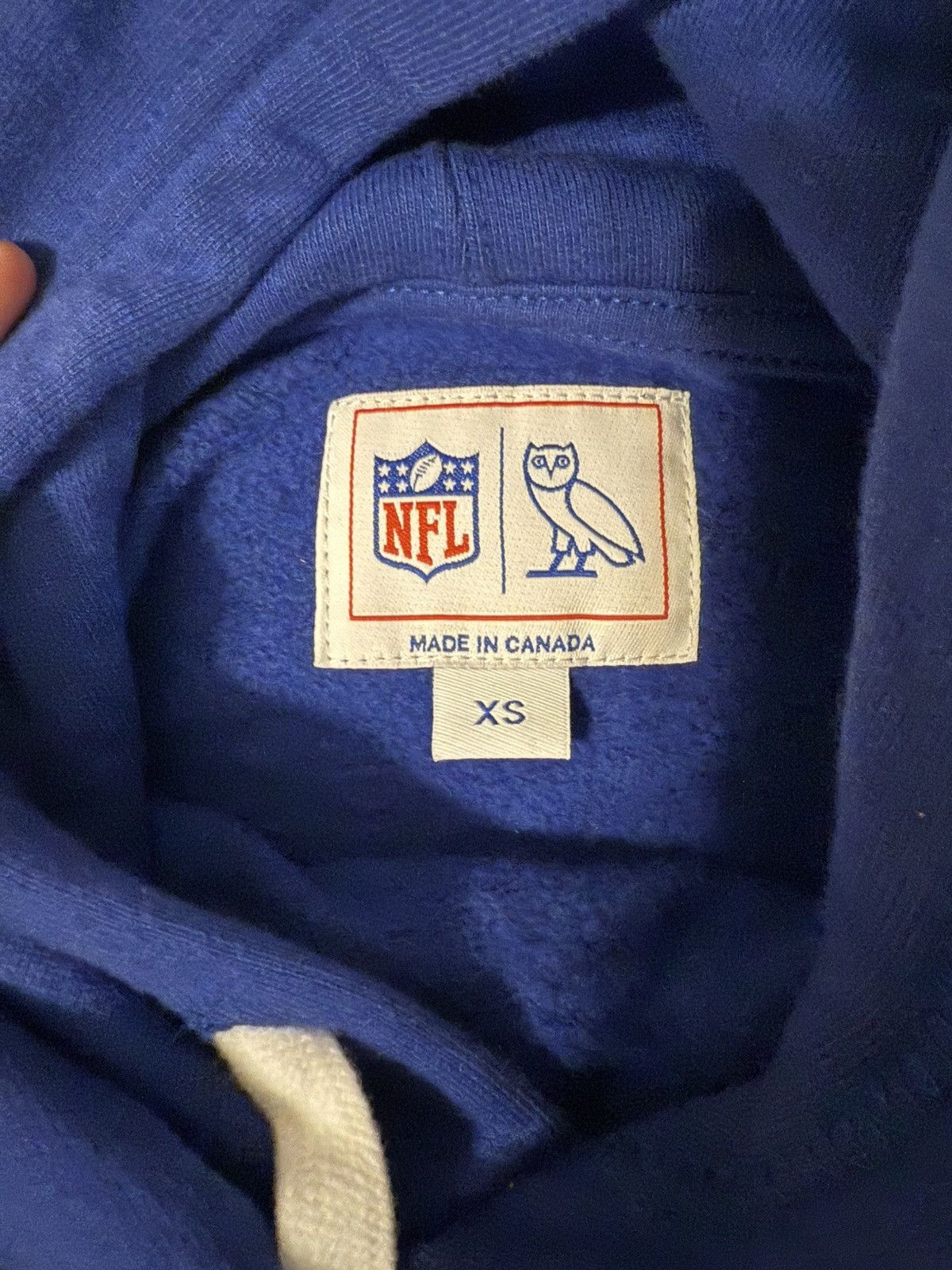 NFL × October's Very Own OVO x NFL New York Giants OG Owl Hoodie Size US XS / EU 42 / 0 - 4 Thumbnail