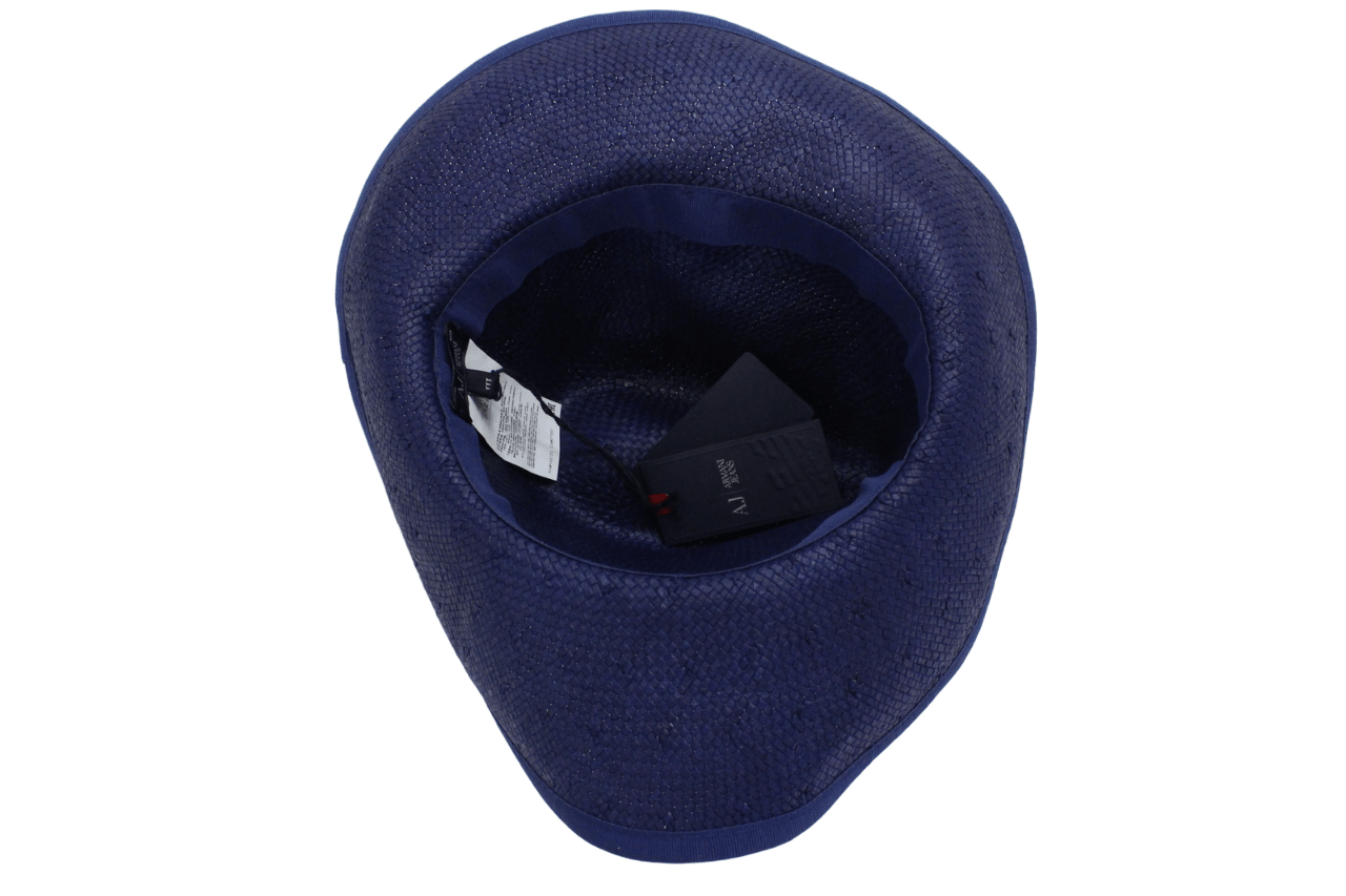 Armani ARMANI JEANS Hat Women's ONE SIZE Ribbon Royal Blue Paper Size ONE SIZE - 7 Thumbnail