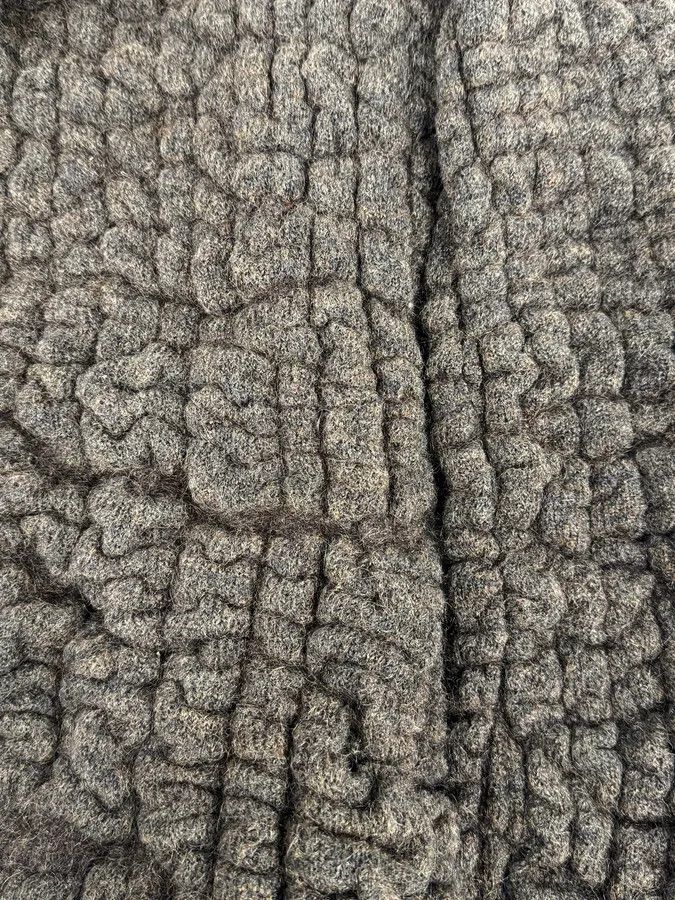 Roberto Cavalli 2000s Roberto Cavalli Brown Puffy Textured Cardigan Size S / US 4 / IT 40 - 11 Thumbnail