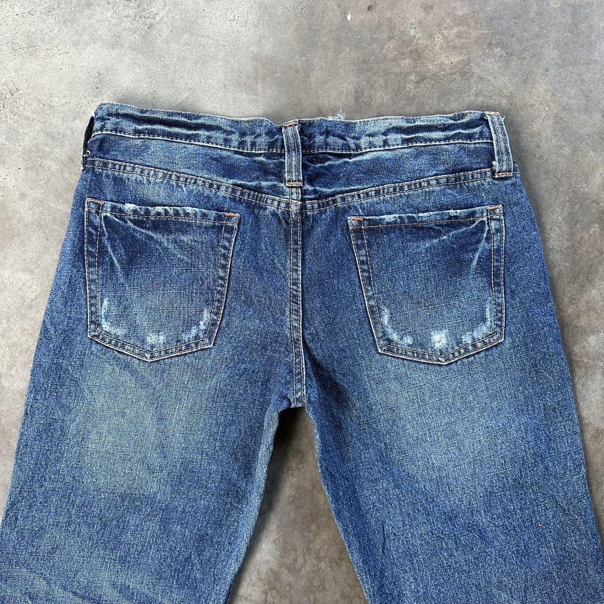Japanese Brand Vintage Japanese Jean Faded Distressed Denim Pant W32 Size US 32 / EU 48 - 10 Thumbnail