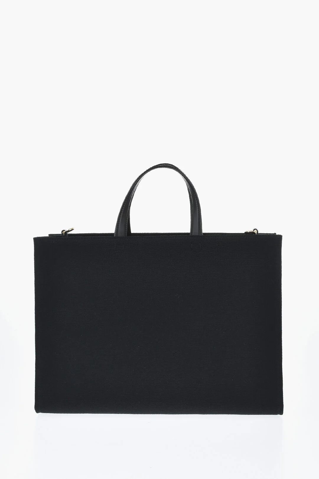 Givenchy og1mm0326 Size: OS / Cotton & Linen Tote Bag in Black Size ONE SIZE - 2 Thumbnail