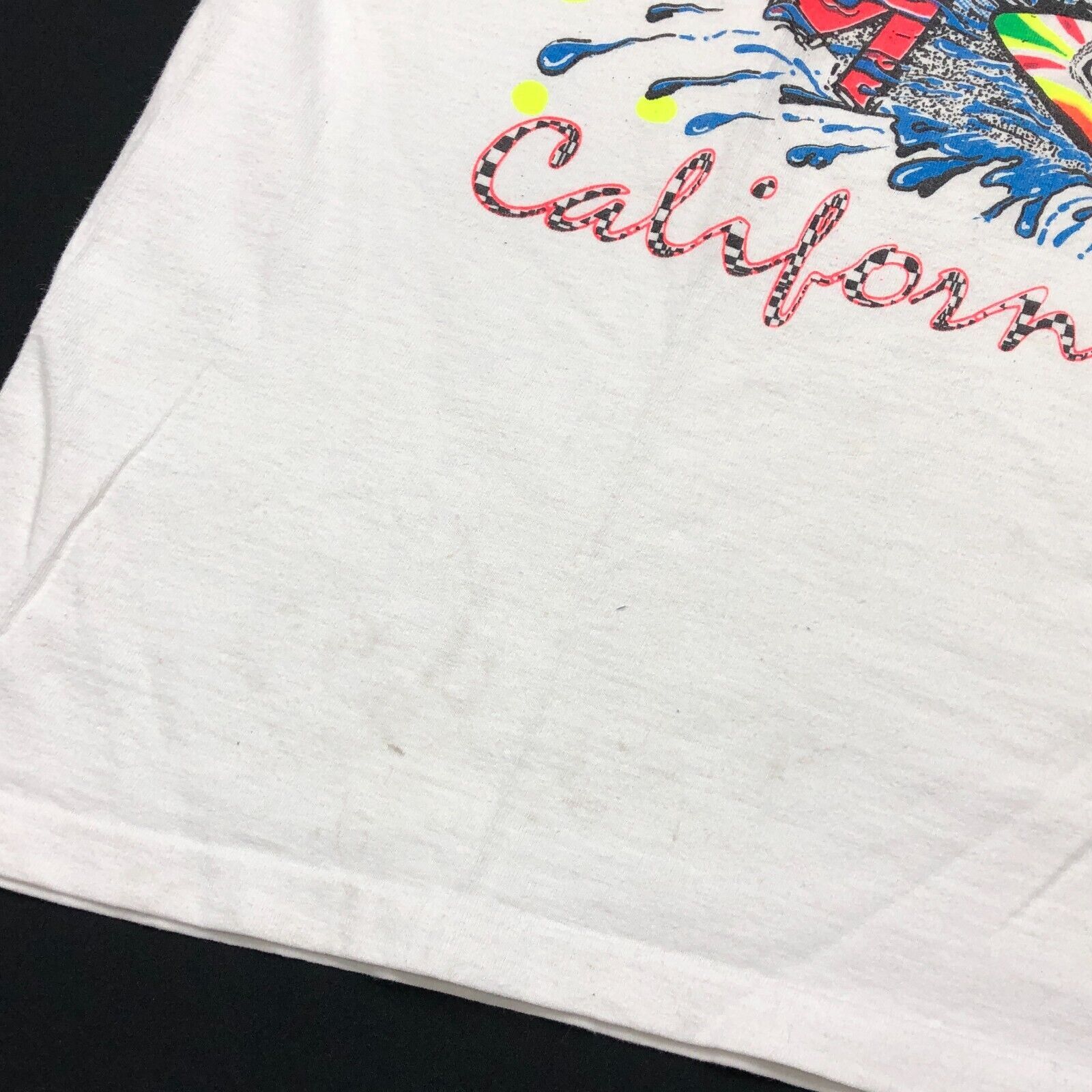 Vintage Vintage 90s Wild Waves California Ocean Tee T Shirt Size XL Size US XL / EU 56 / 4 - 4 Thumbnail