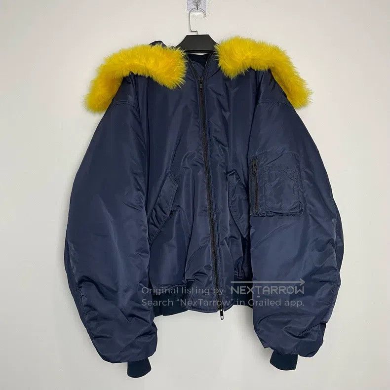 Balenciaga Balenciaga Pilot Cotton Jacket Size US XXS / EU 40 - 1 Thumbnail