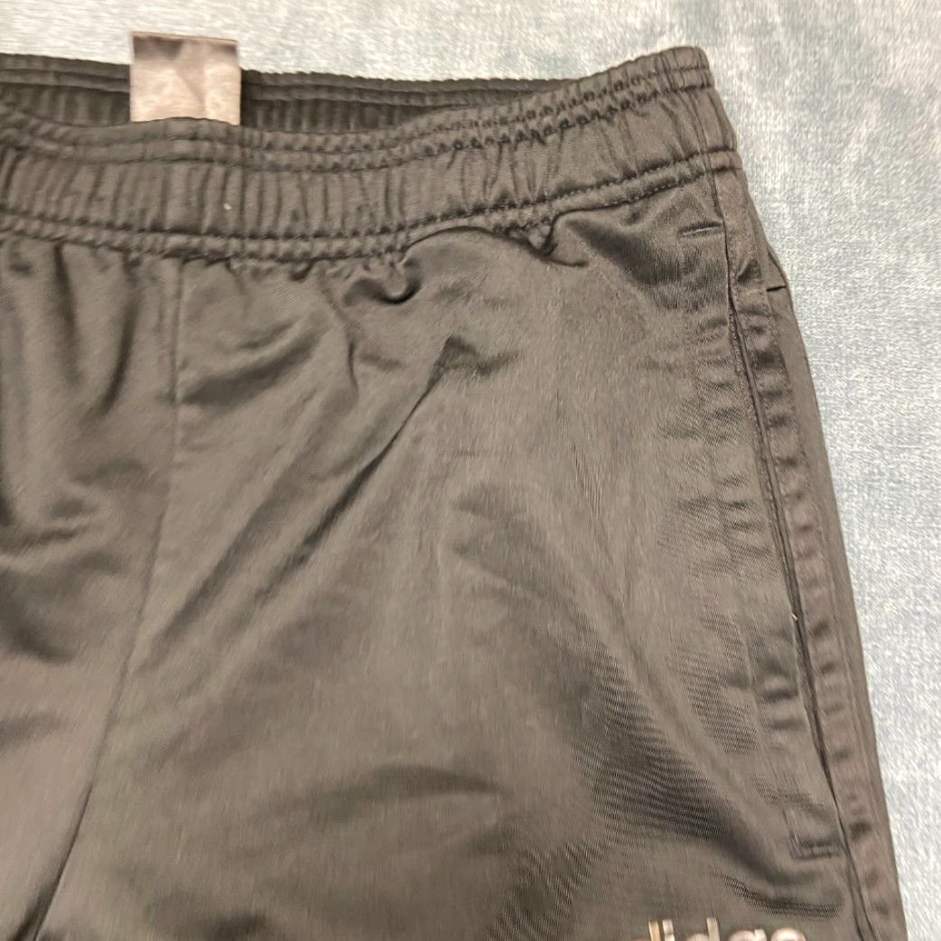 Adidas Adidas Sweatpants Mens M Black Fleece Lined 3-Stripes Athletic Tapered Leg Size US 31 - 4 Thumbnail