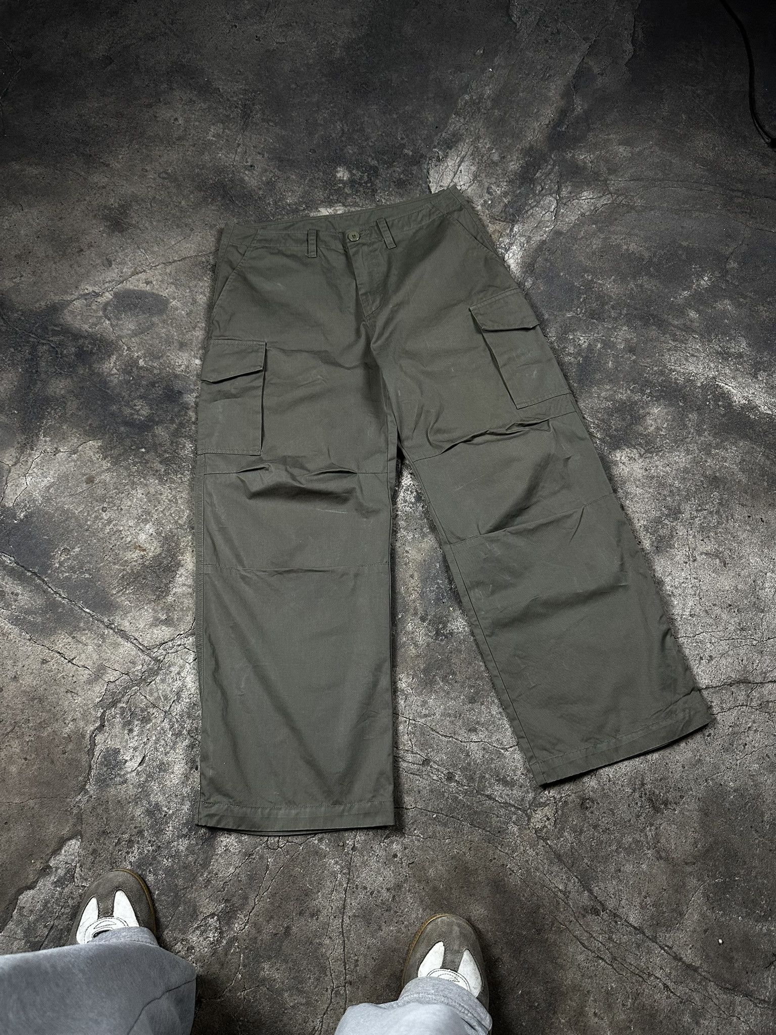 Our Legacy Our Legacy Parachute Cargo Baggy Oversized Pants Khaki Size US 32 / EU 48 - 1 Thumbnail