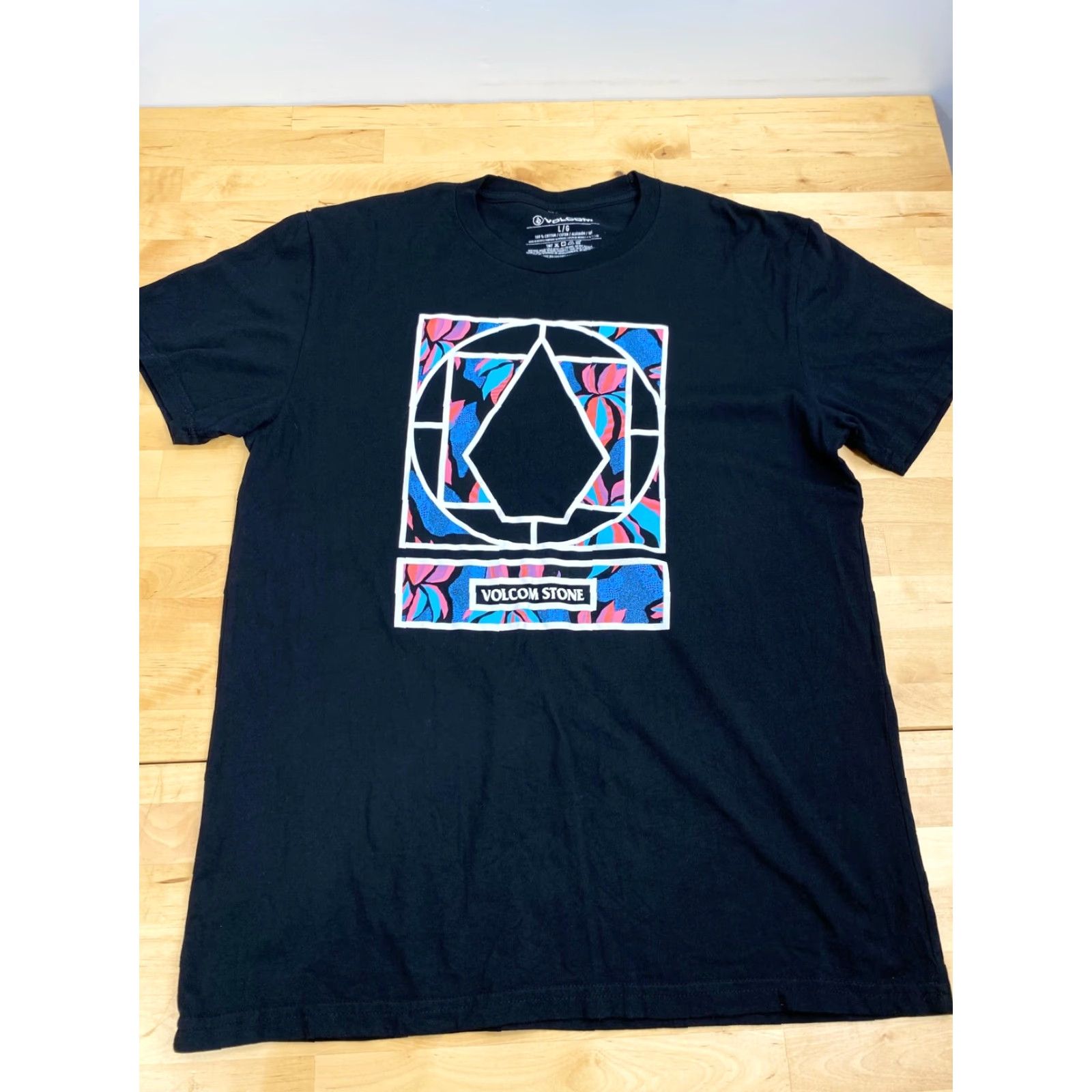 Volcom Volcom Black Shirt Mens Large Skatewear #1012 Size US L / EU 52-54 / 3 - 2 Thumbnail